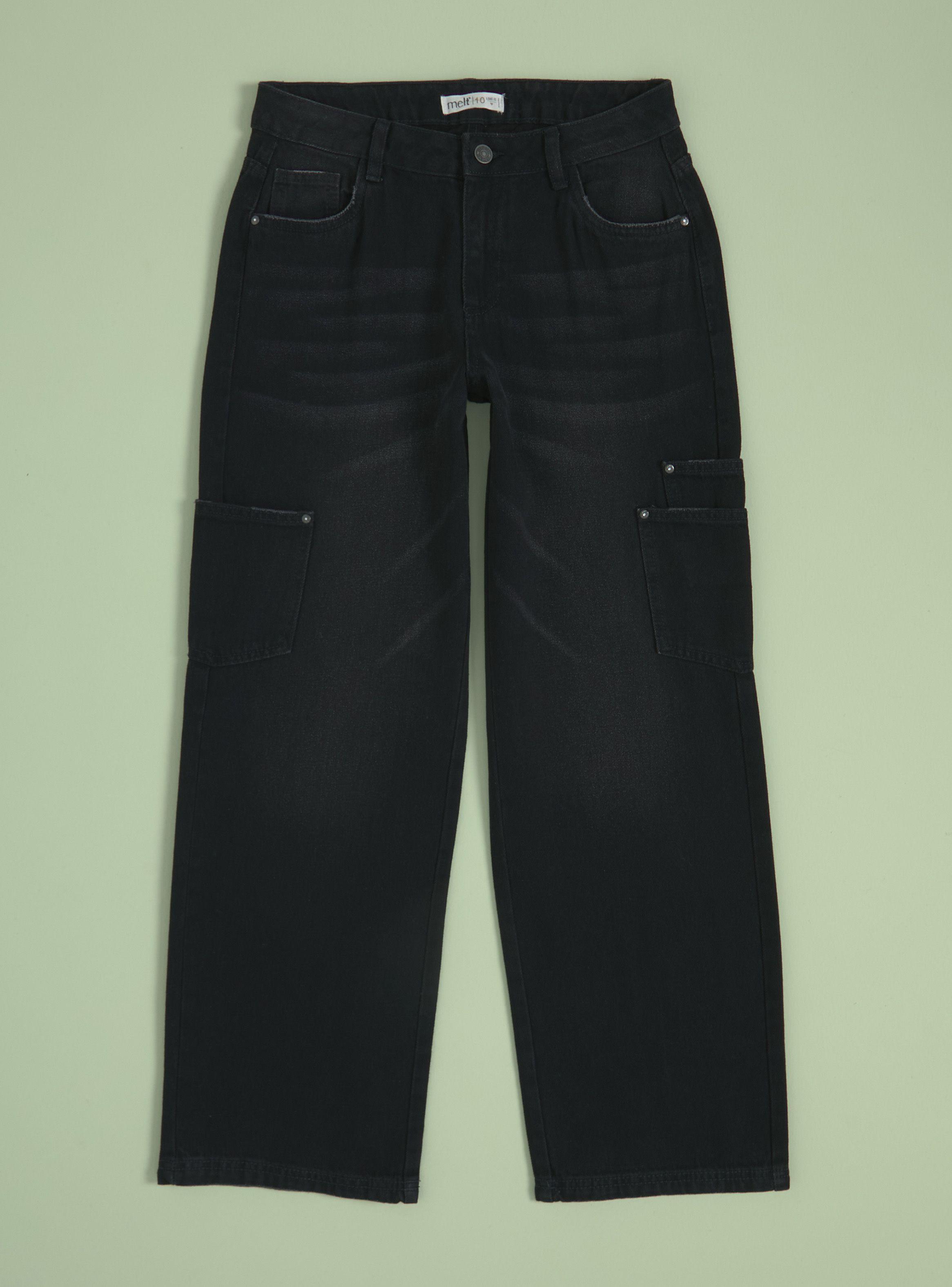 Jeans Cargo Pants-2
