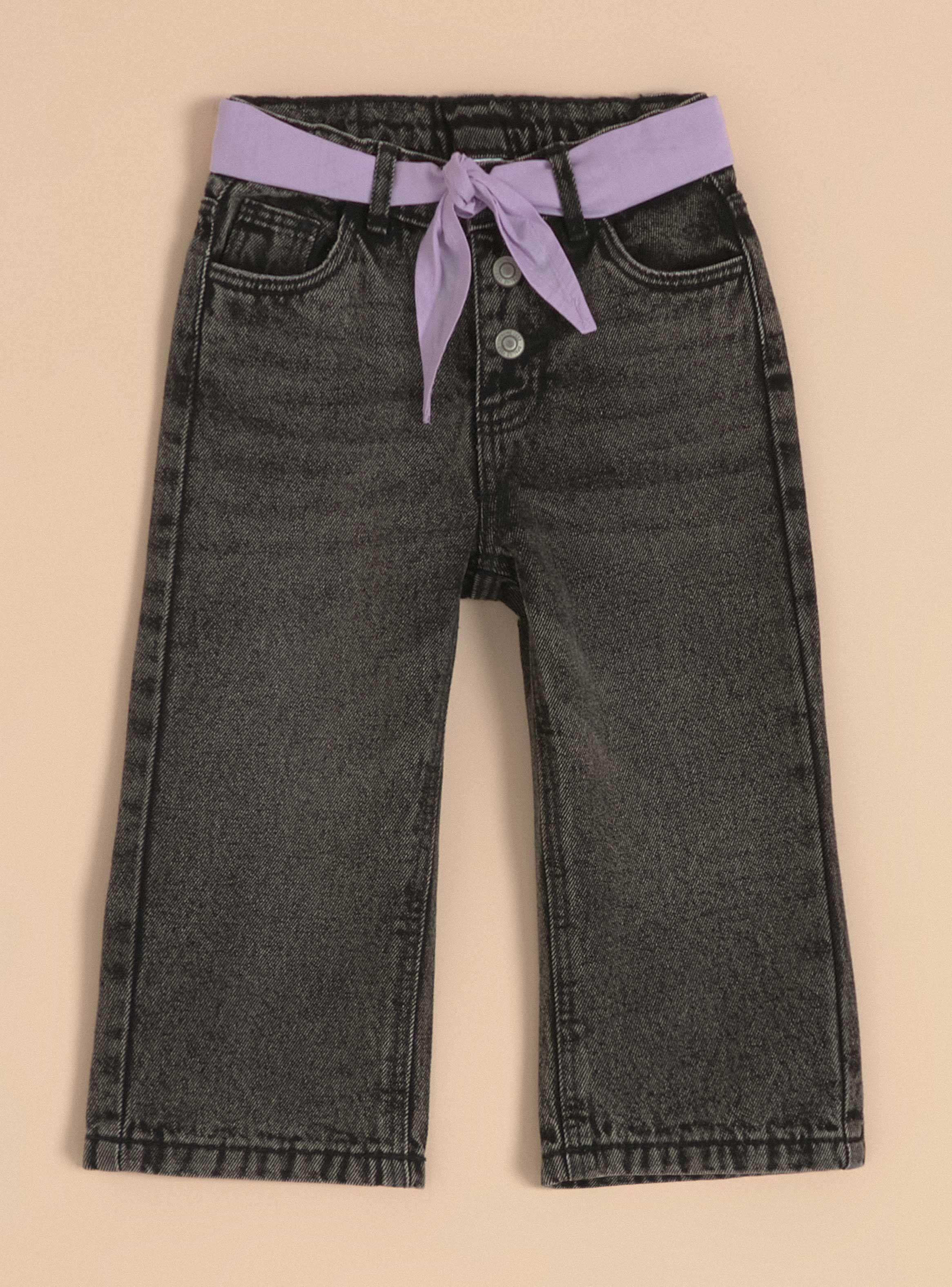 Pantalón con Cinturón en Lino Algodón-0