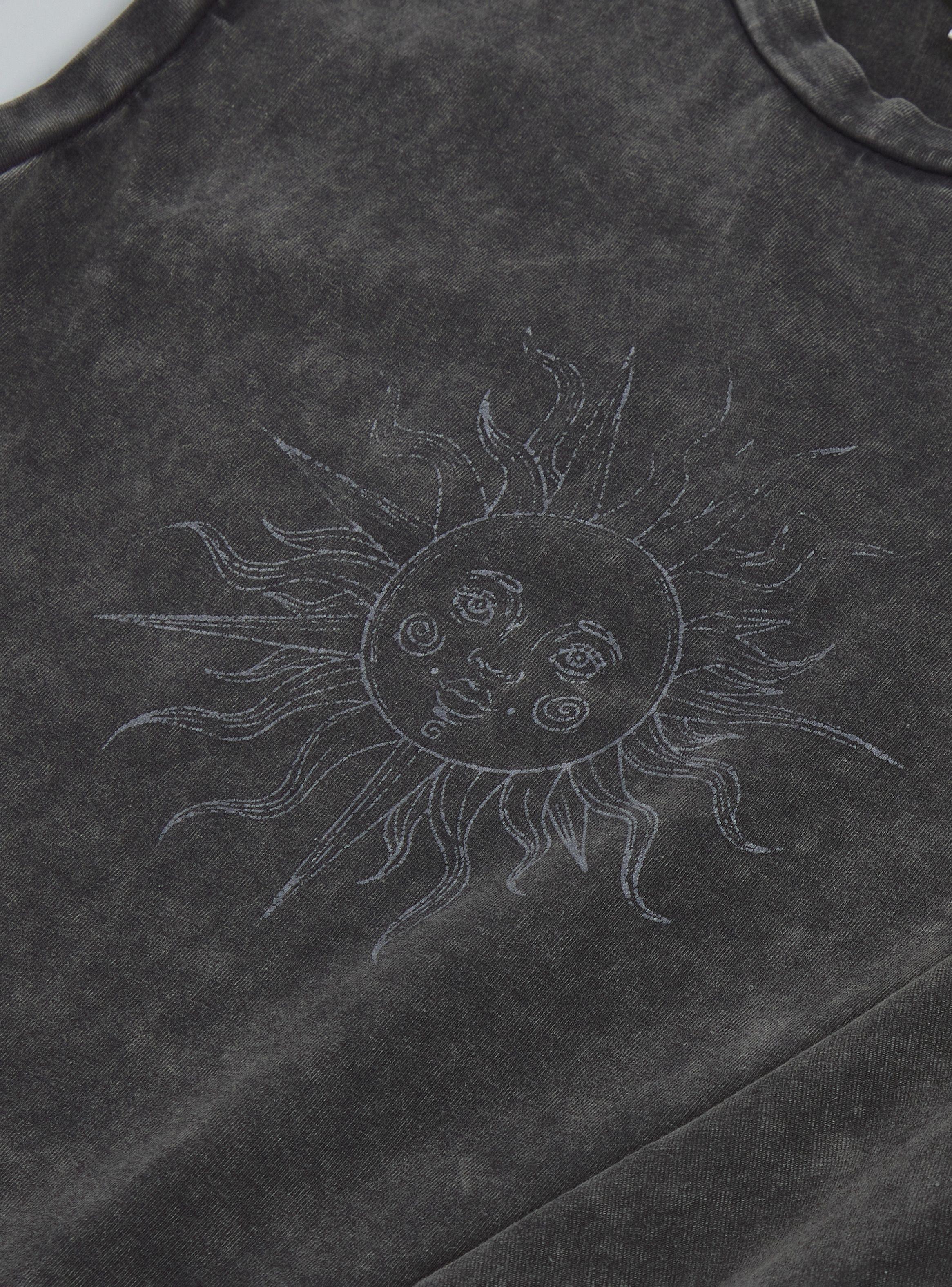 Polera Tank Frontal Print-4