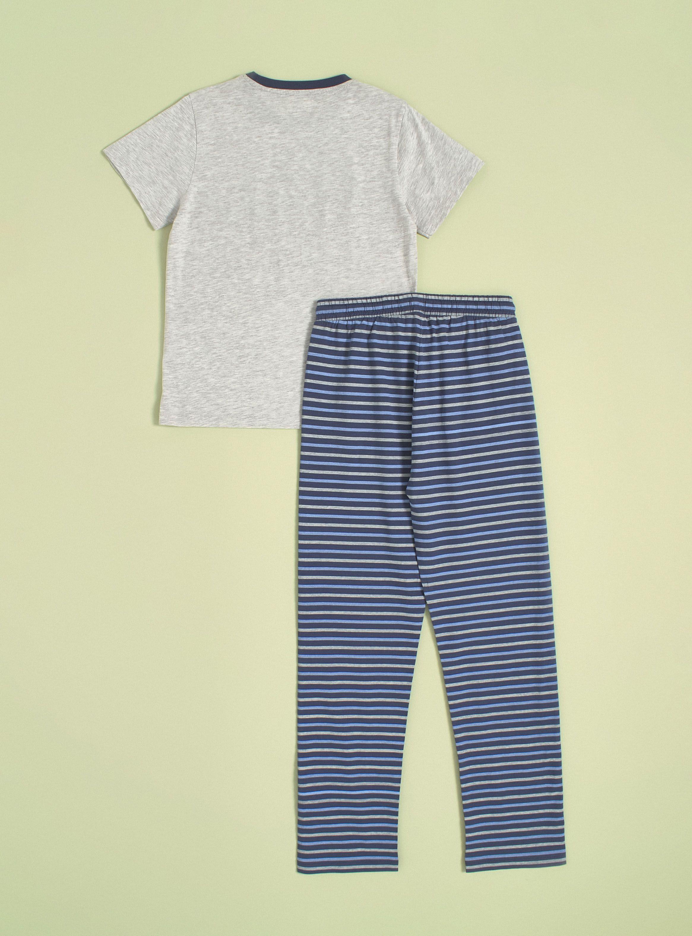 Pijama Manga Corta Estampado con Puff de Melt