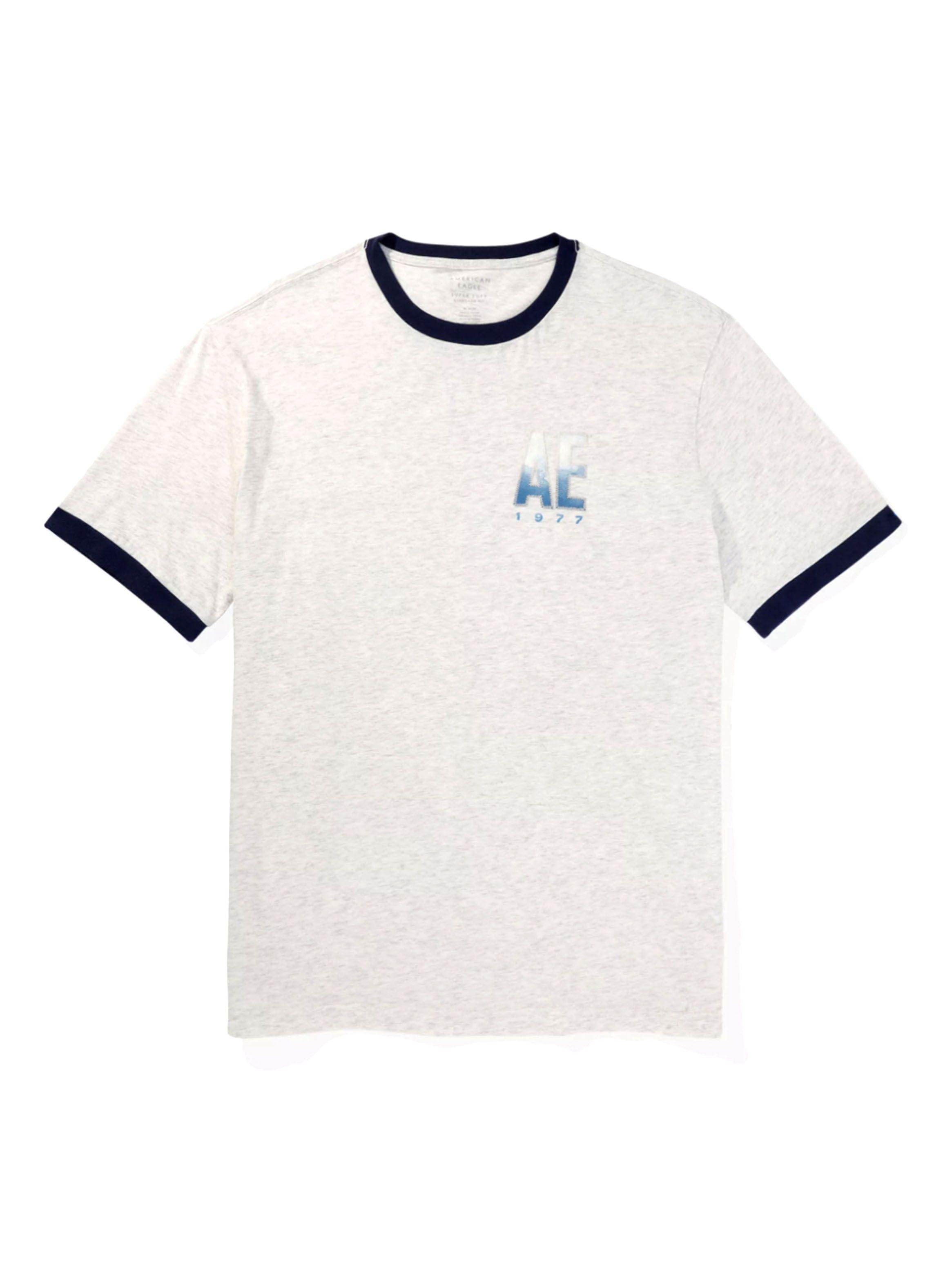 Polera AE con Gráfico y Logotipo en Relieve-0