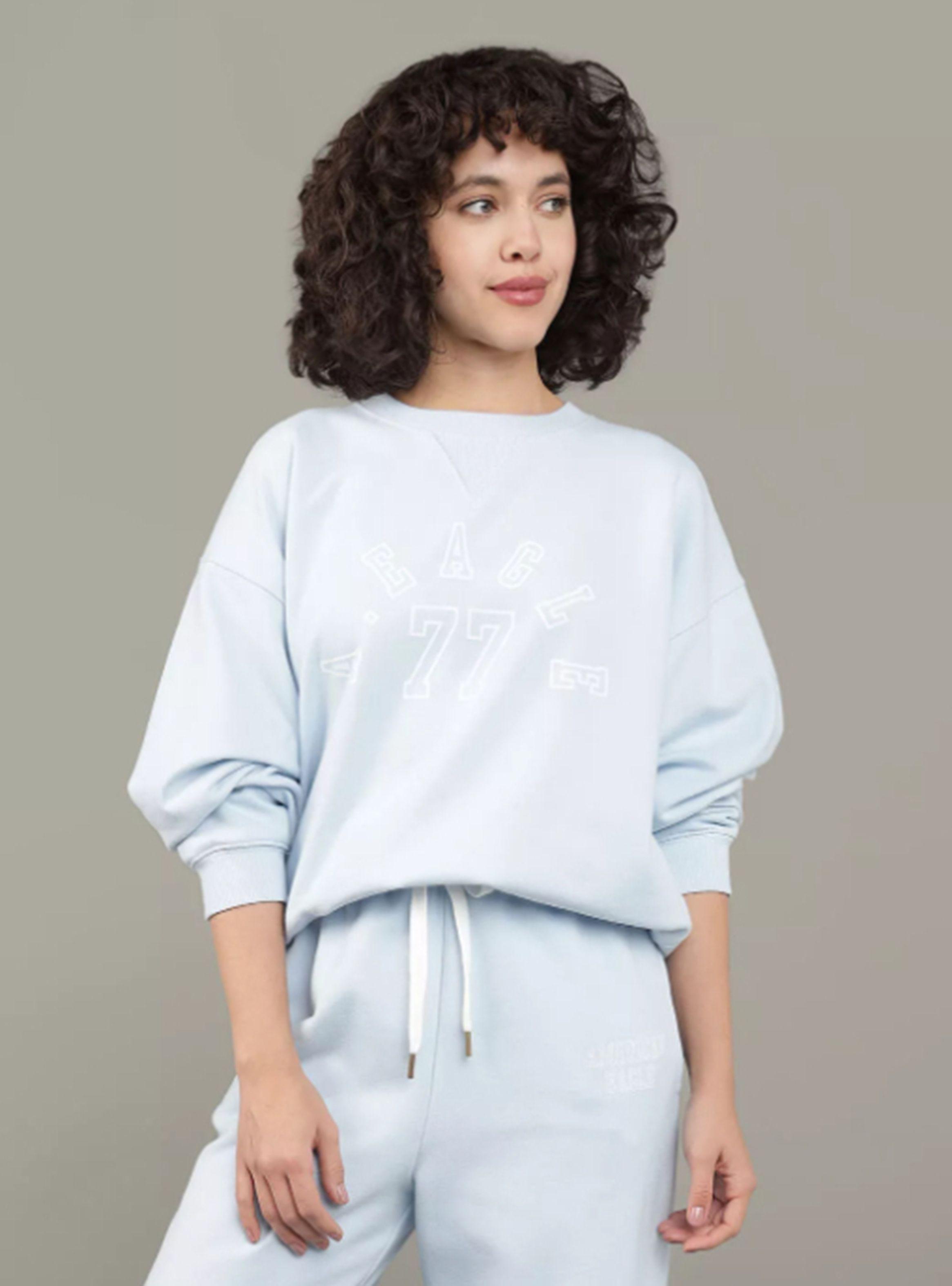 Polerón de Cuello Redondo con Gráfico-0