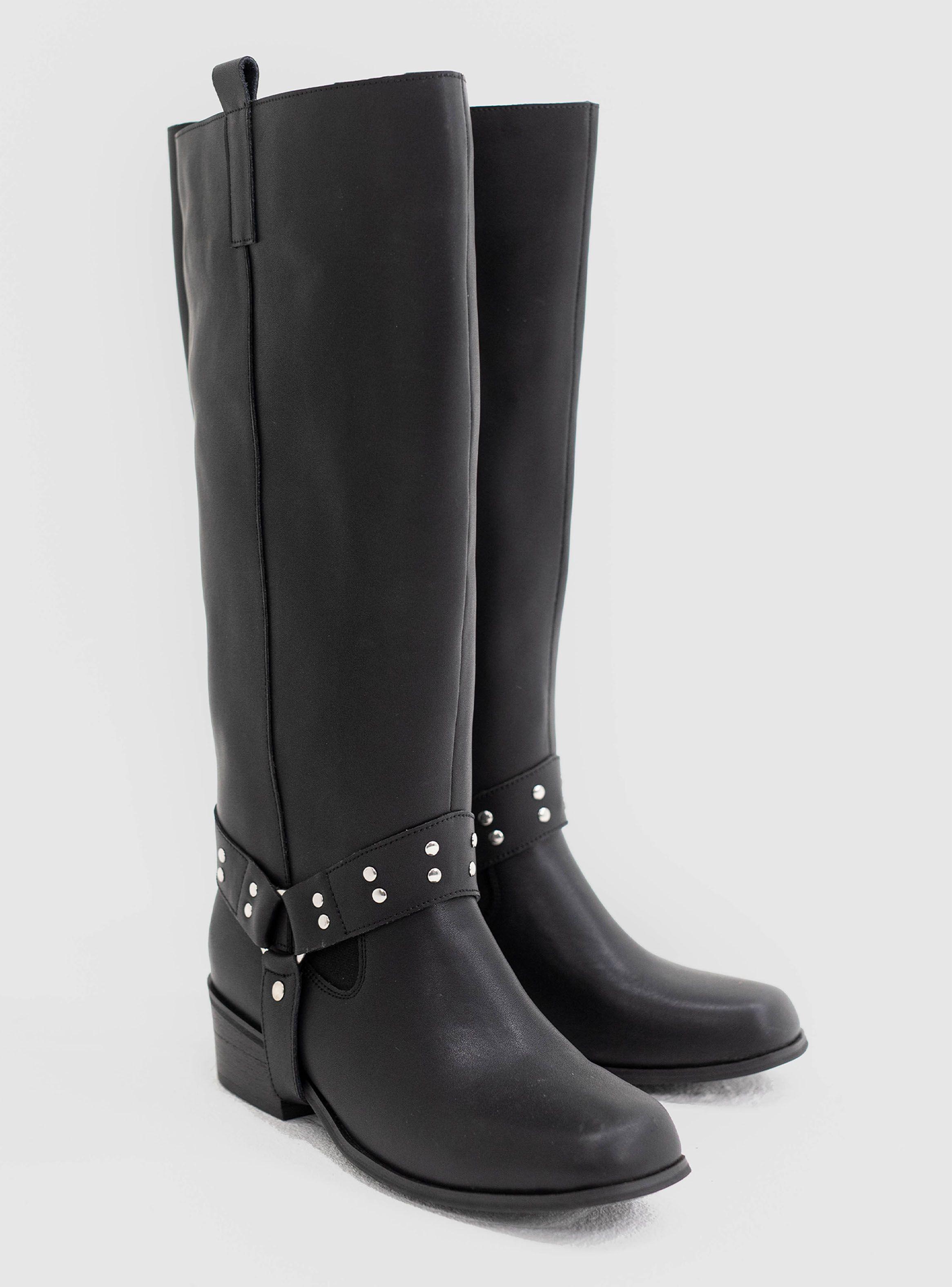 Bota Cuero Transformable Mujer-2