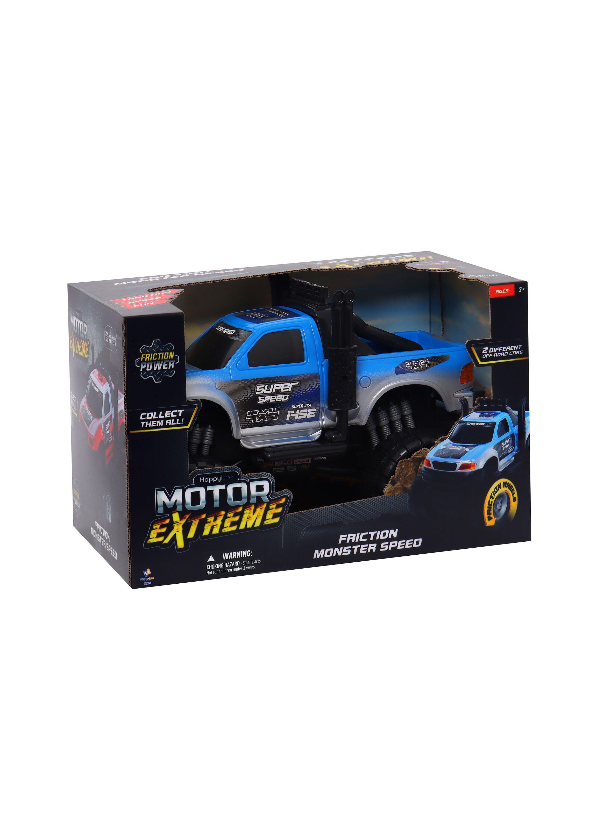 Camion Pick Up Friccion 50 cm Azul-1