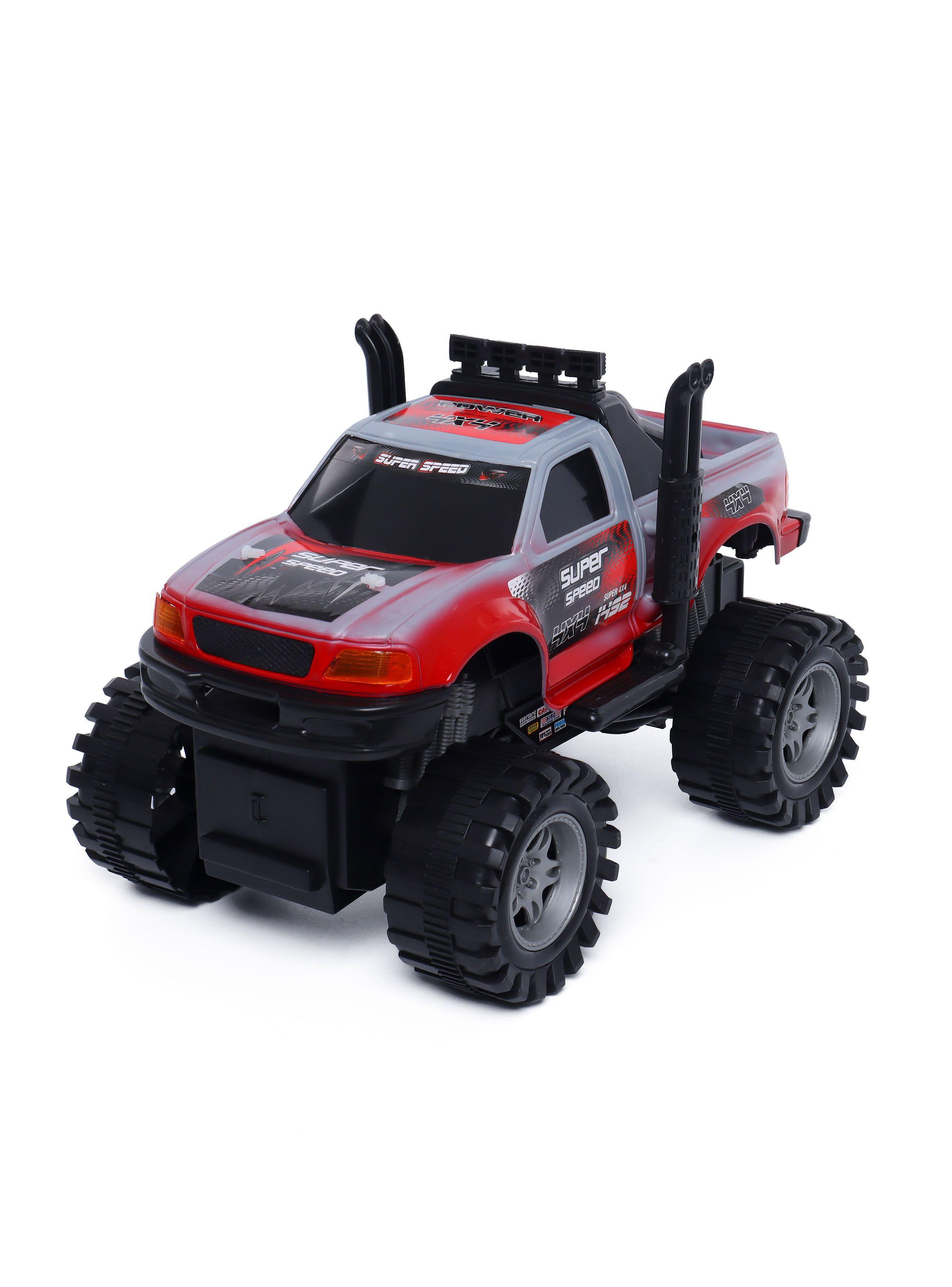 Camion Pick Up Friccion 50 cm Rojo-0