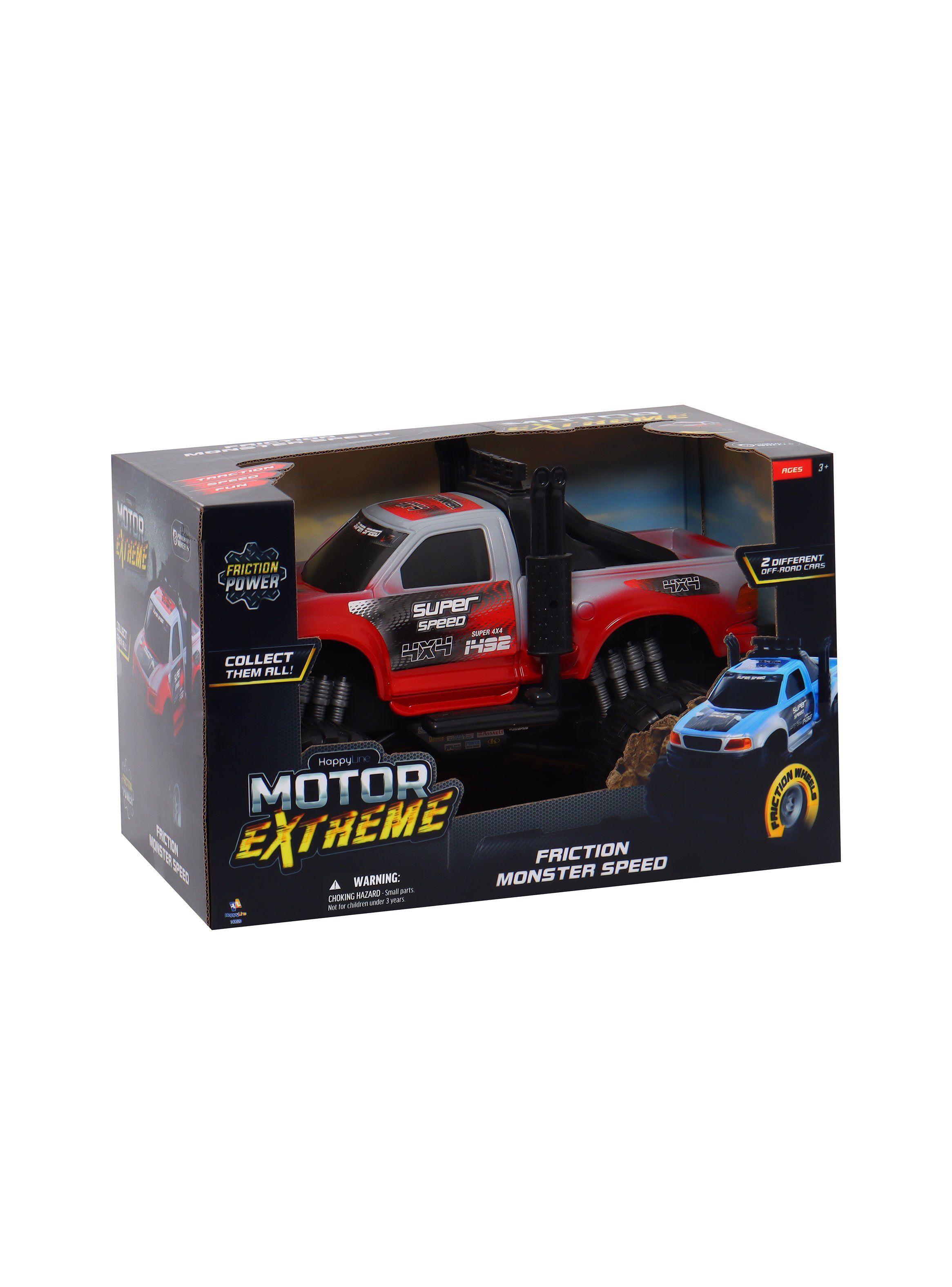 Camion Pick Up Friccion 50 cm Rojo-3