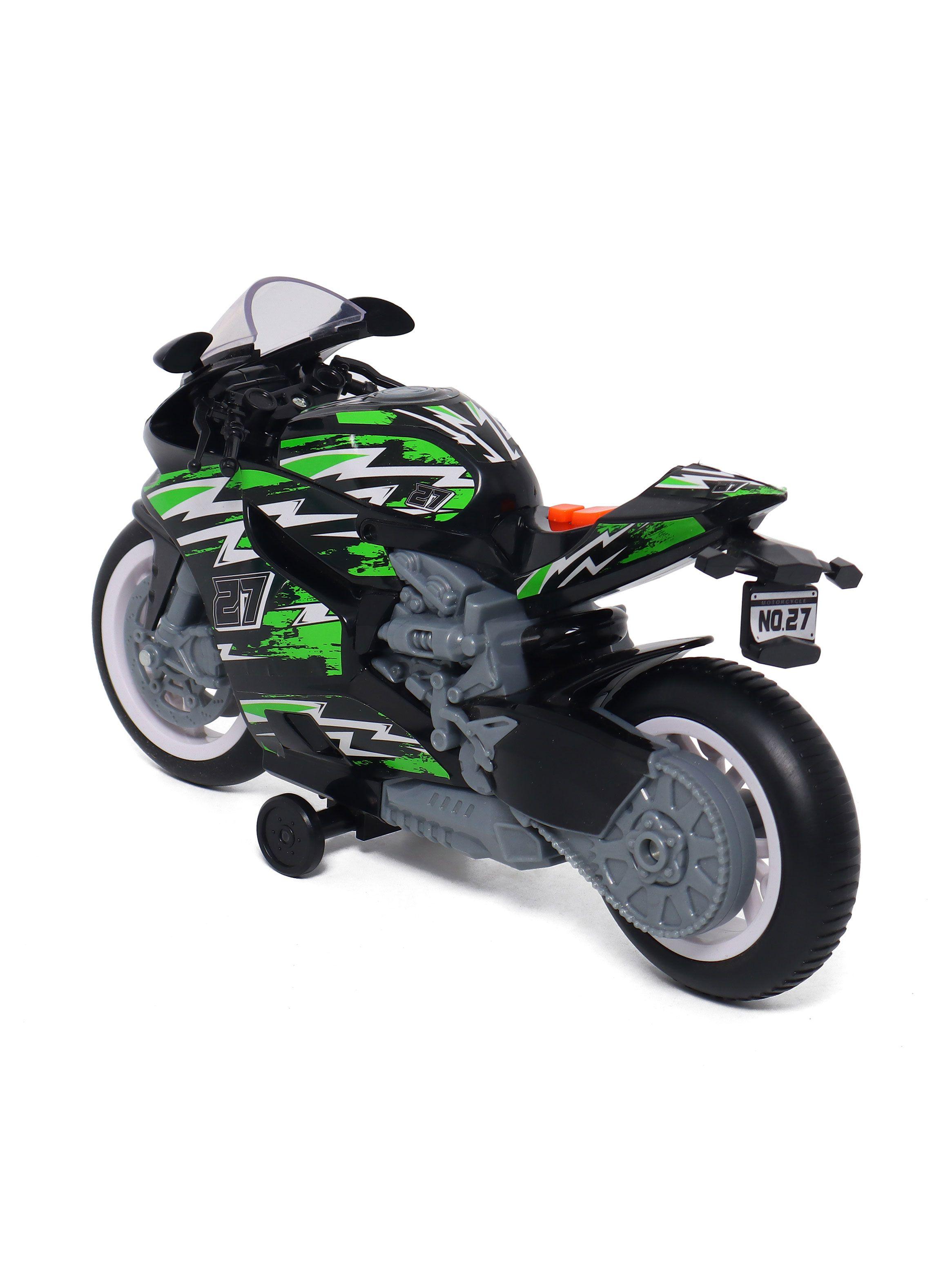 Motocicleta a Batería con Luz y Sonido Try Me Rojo-3