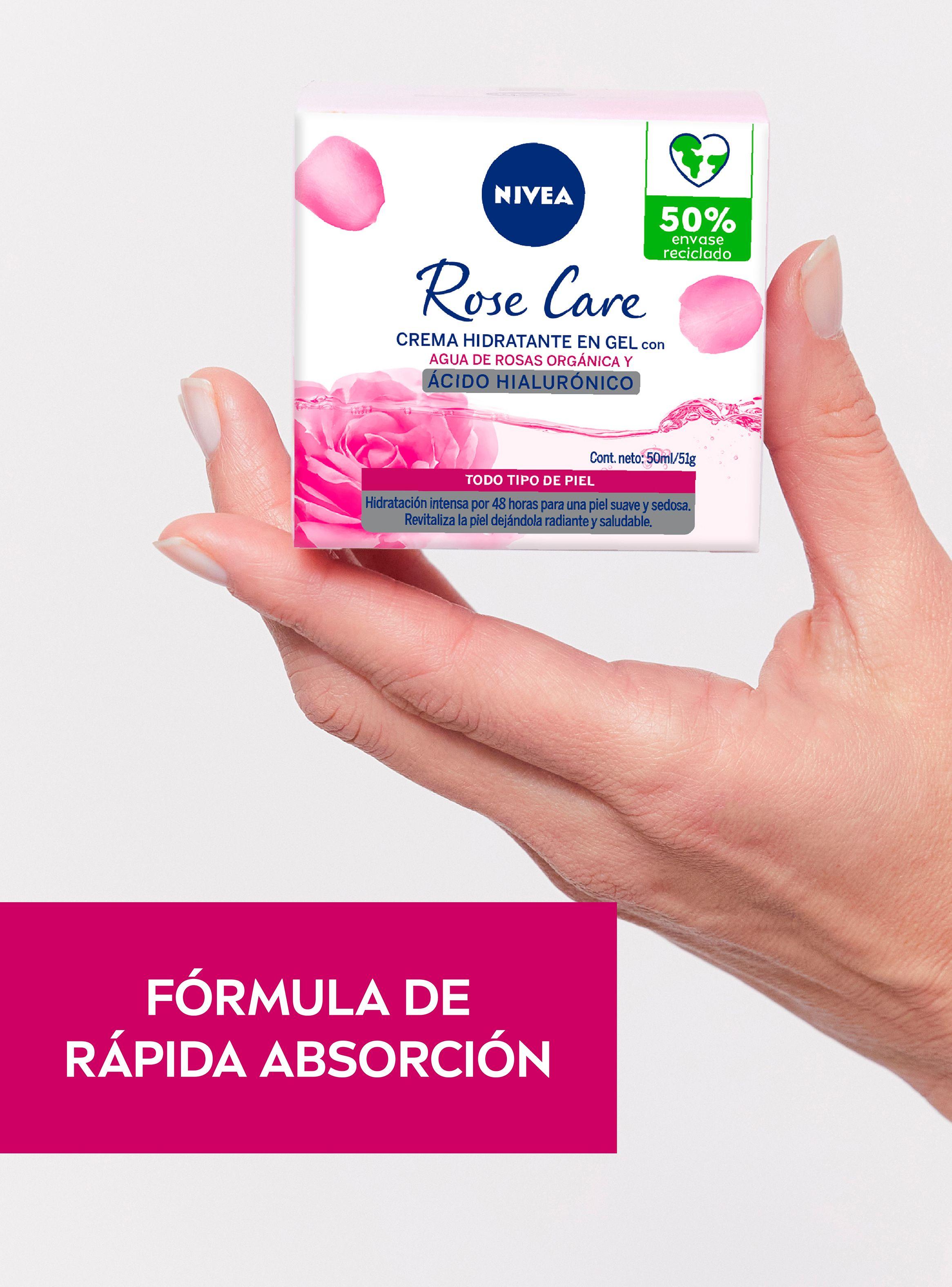Crema Hidratante Facial Rose Care 50 ml Nivea-4
