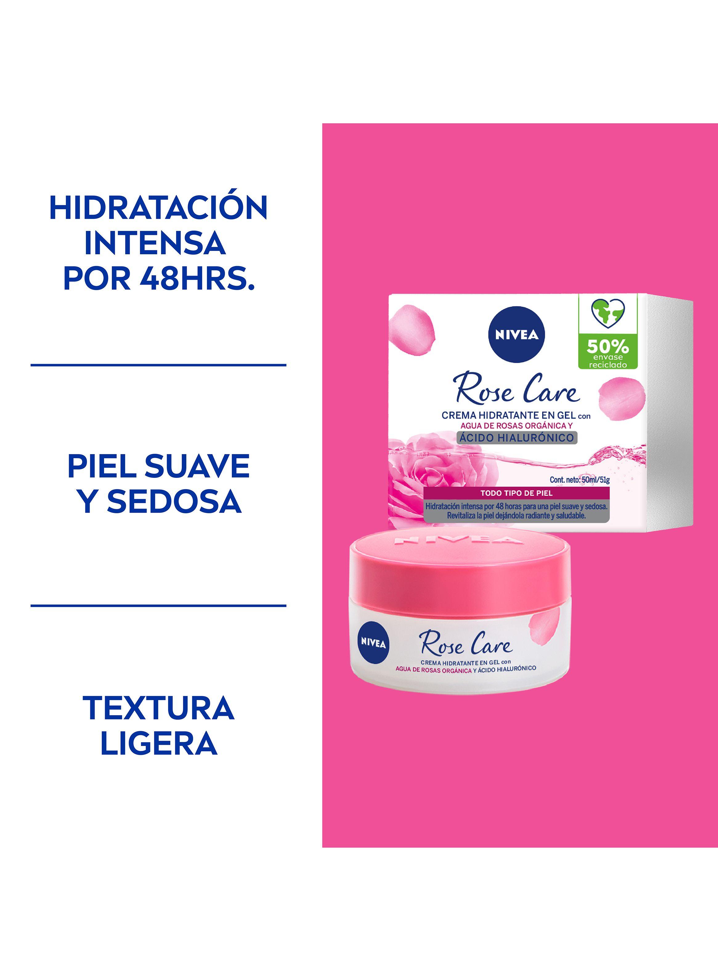Crema Hidratante Facial Rose Care 50 ml Nivea-5