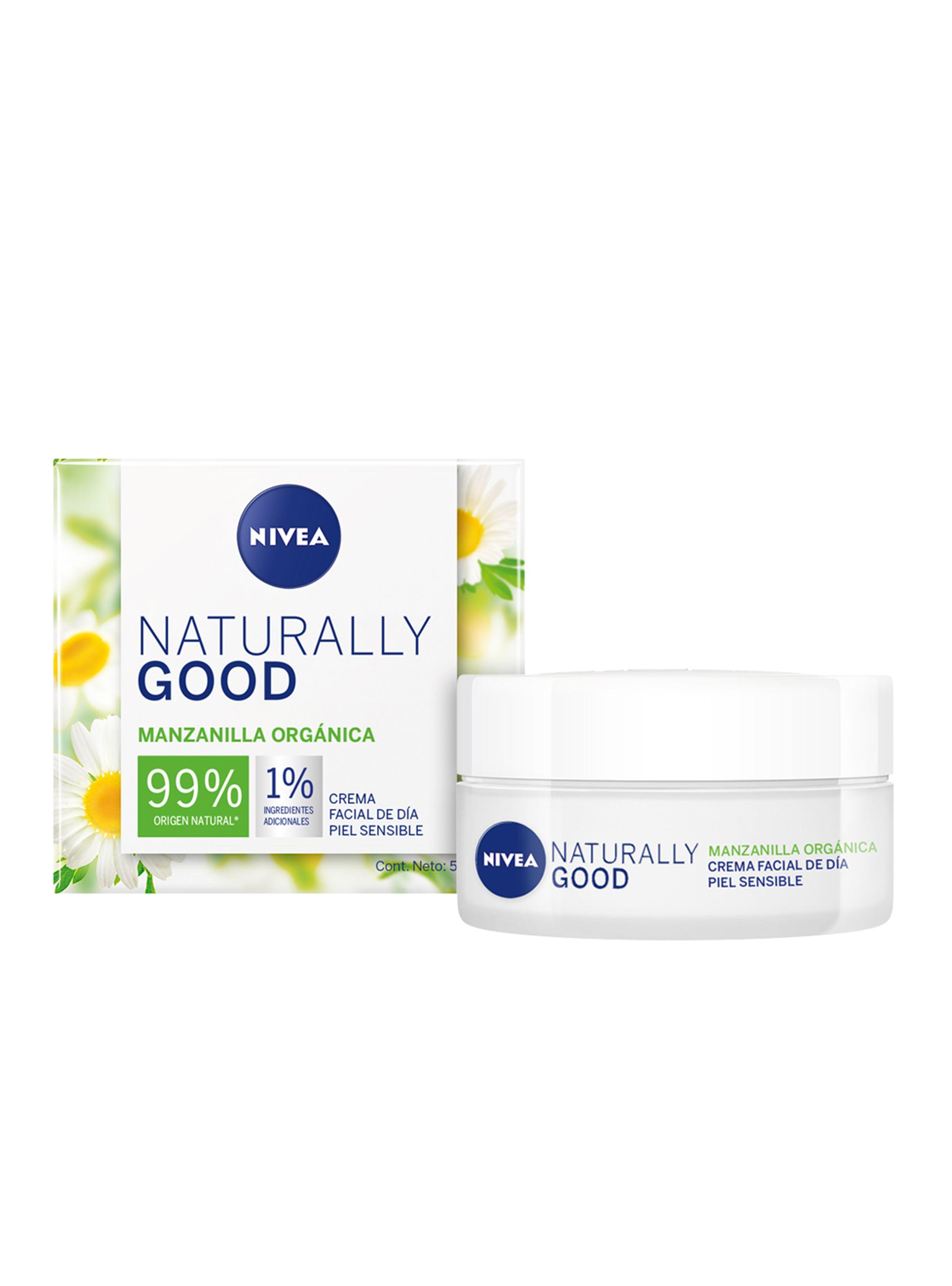 Crema Nivea Facial Naturally Good Manzanilla 50 ml-0