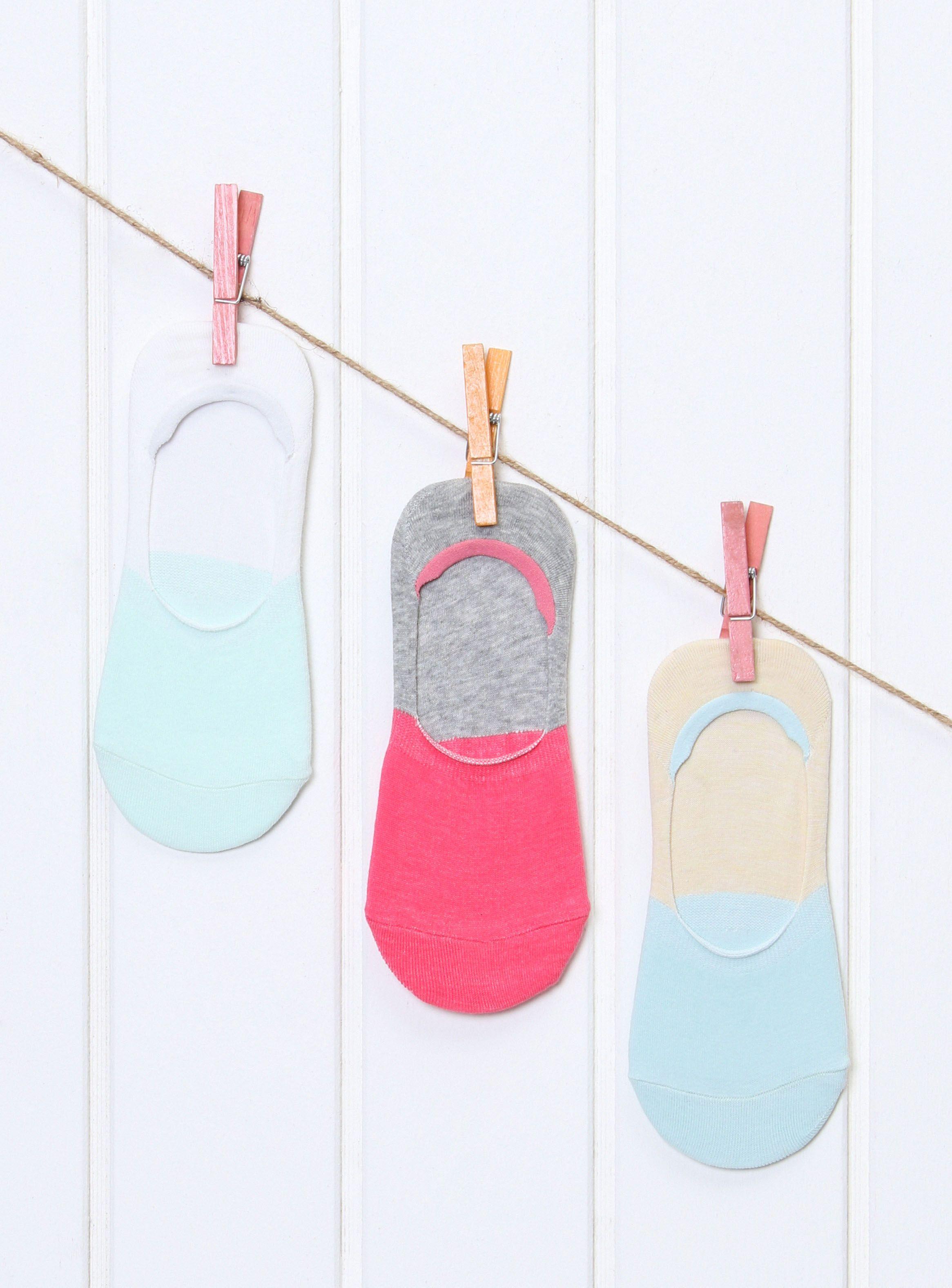 Pack 3 Pares Calcetín Invisible Moda Opposite-0