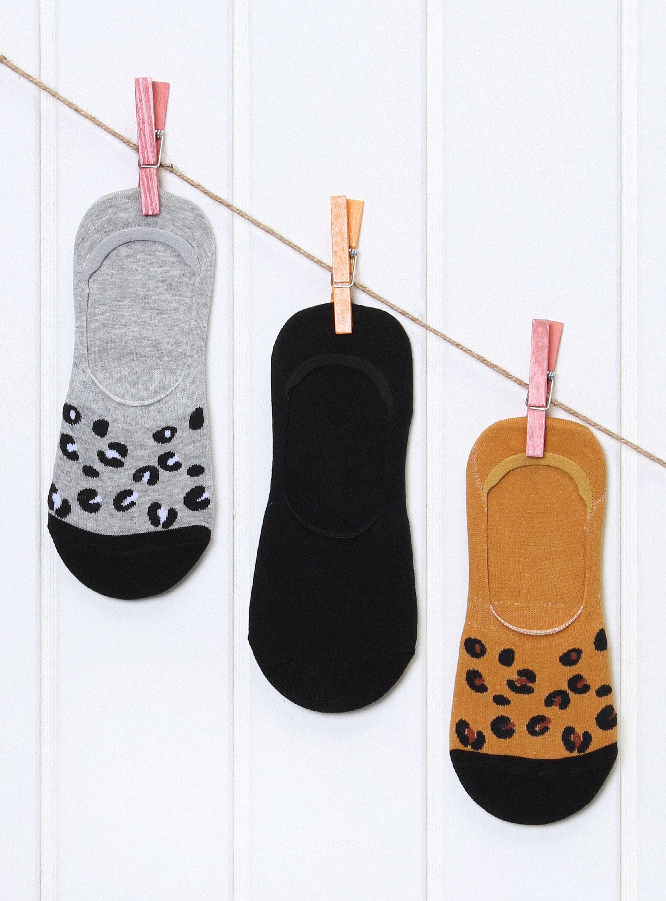 Pack 3 Pares Calcetín Invisible Moda Opposite-0