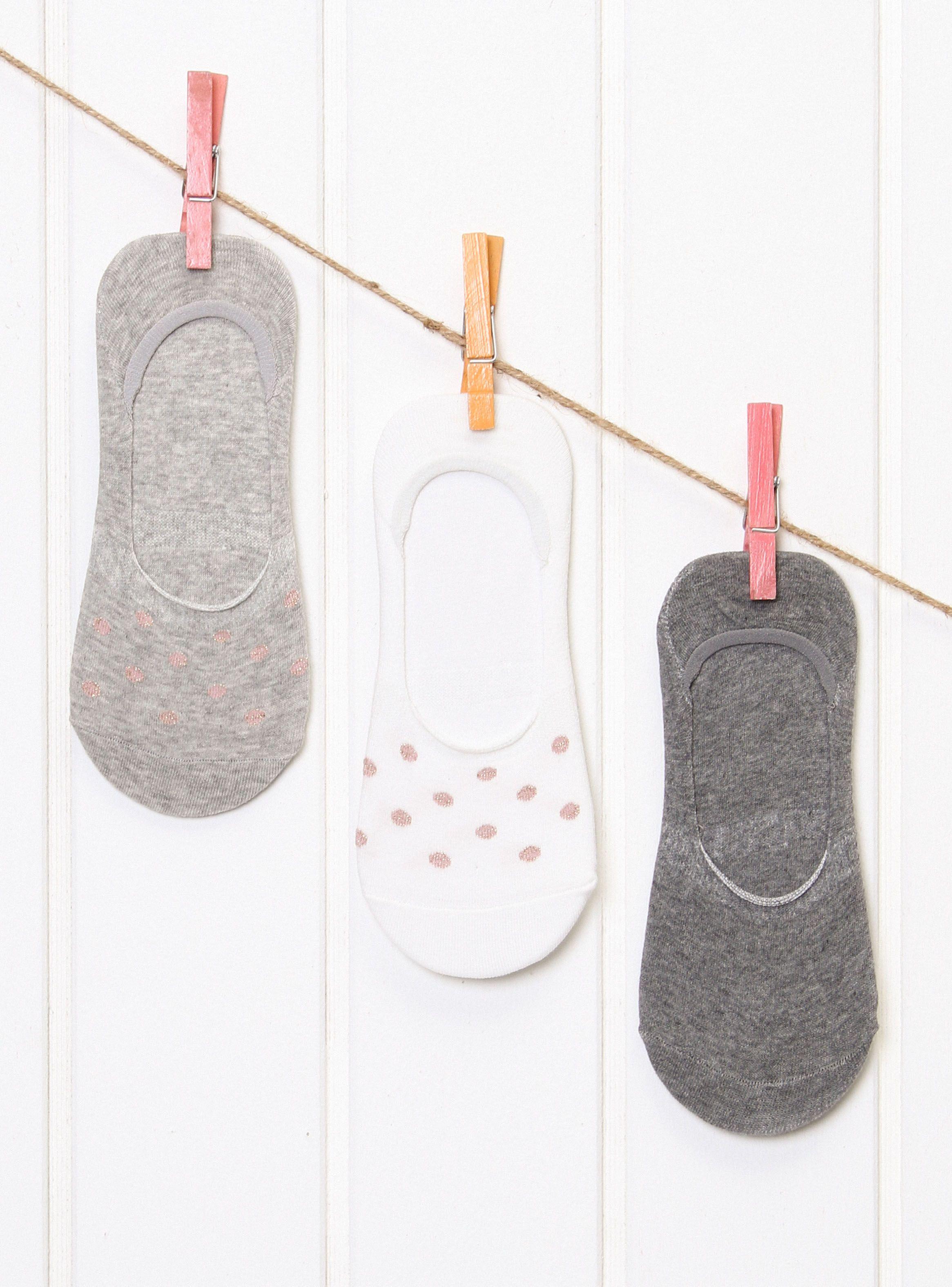 Pack 3 Pares Calcetín Invisible Moda Opposite-0