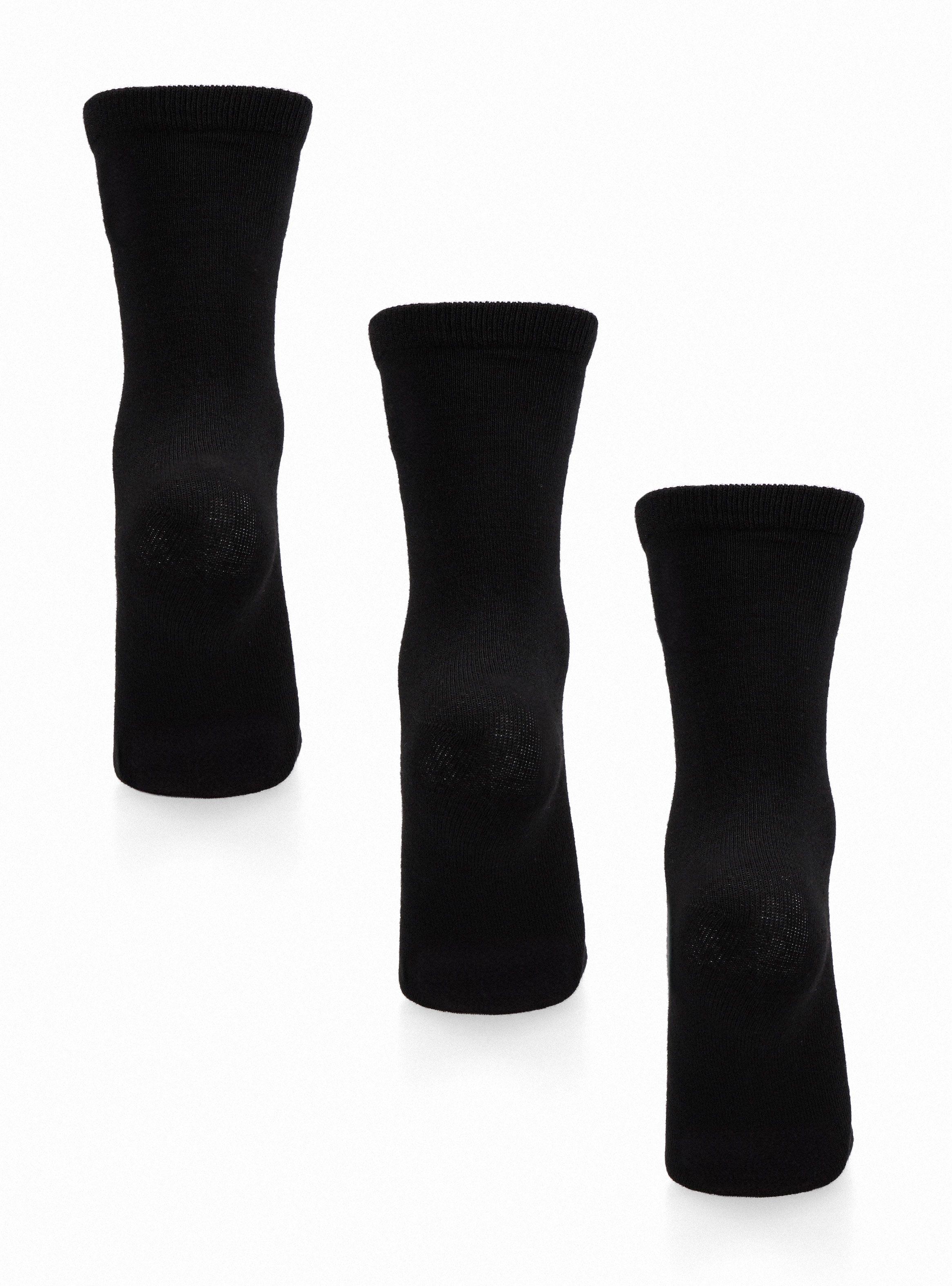 Pack 3 Calcetines Negros Opposite-1