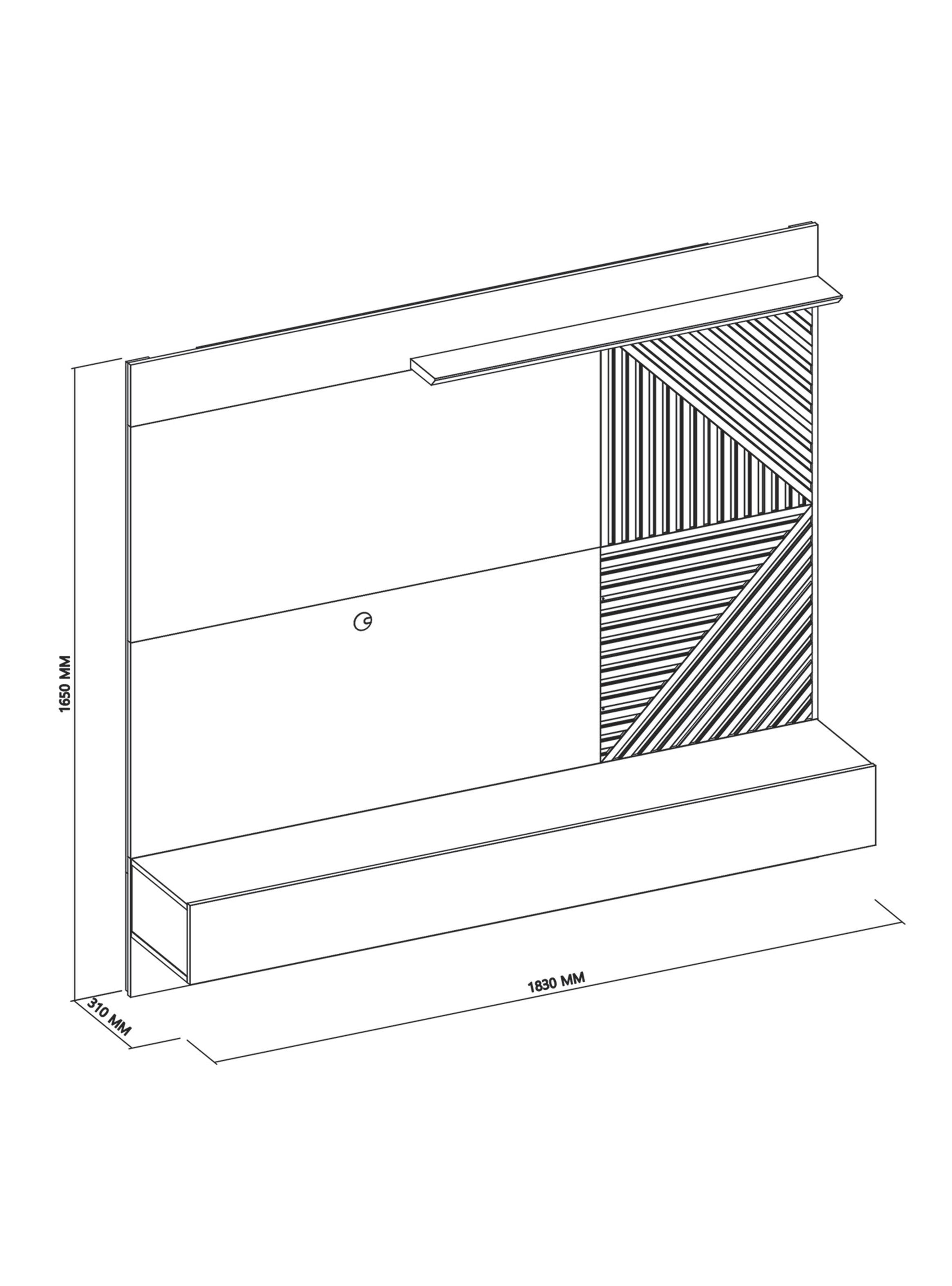 Panel Tv 65" Arezzo-1