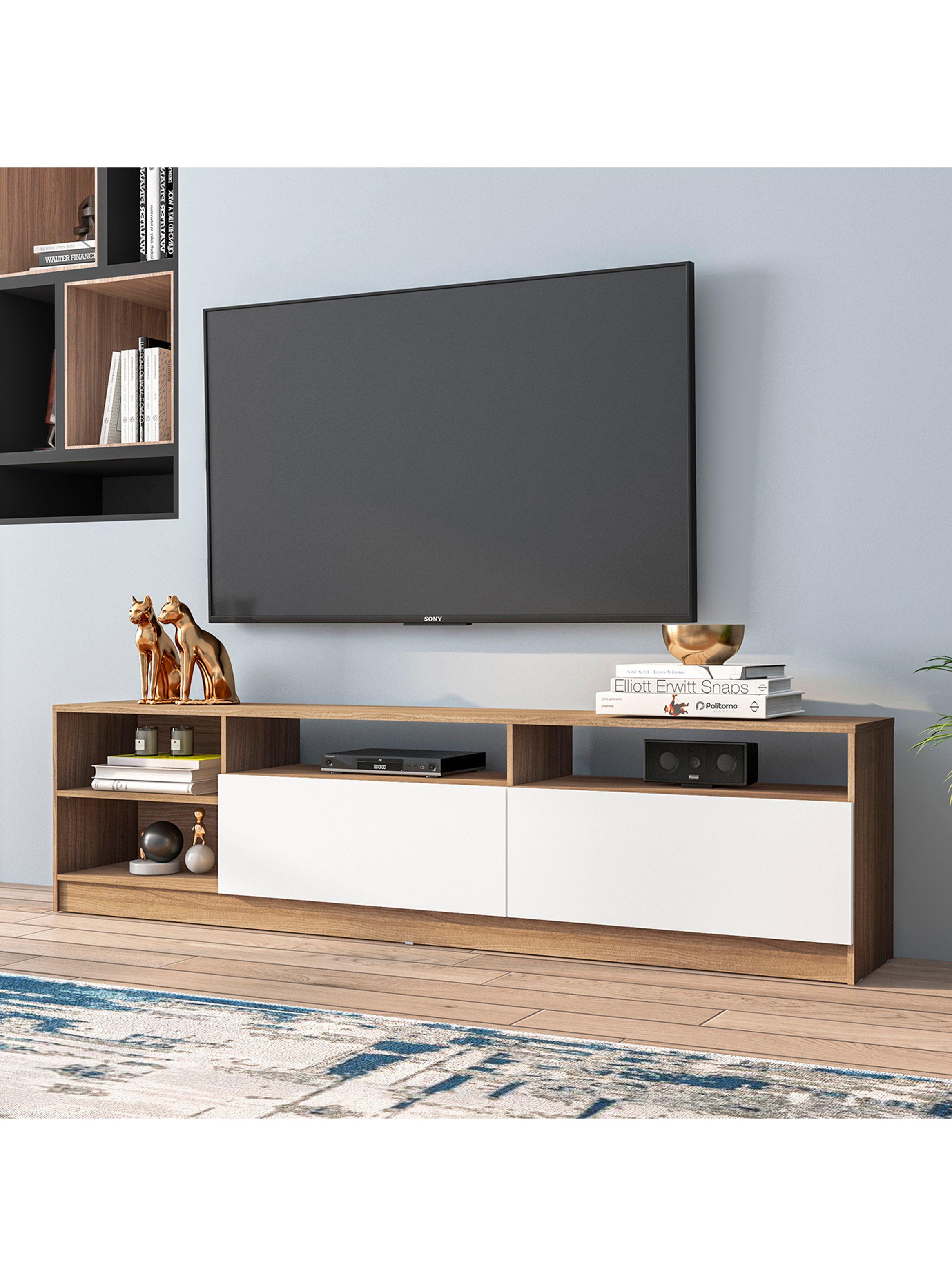Rack Tv Moyan 75" 2 Puertas-5