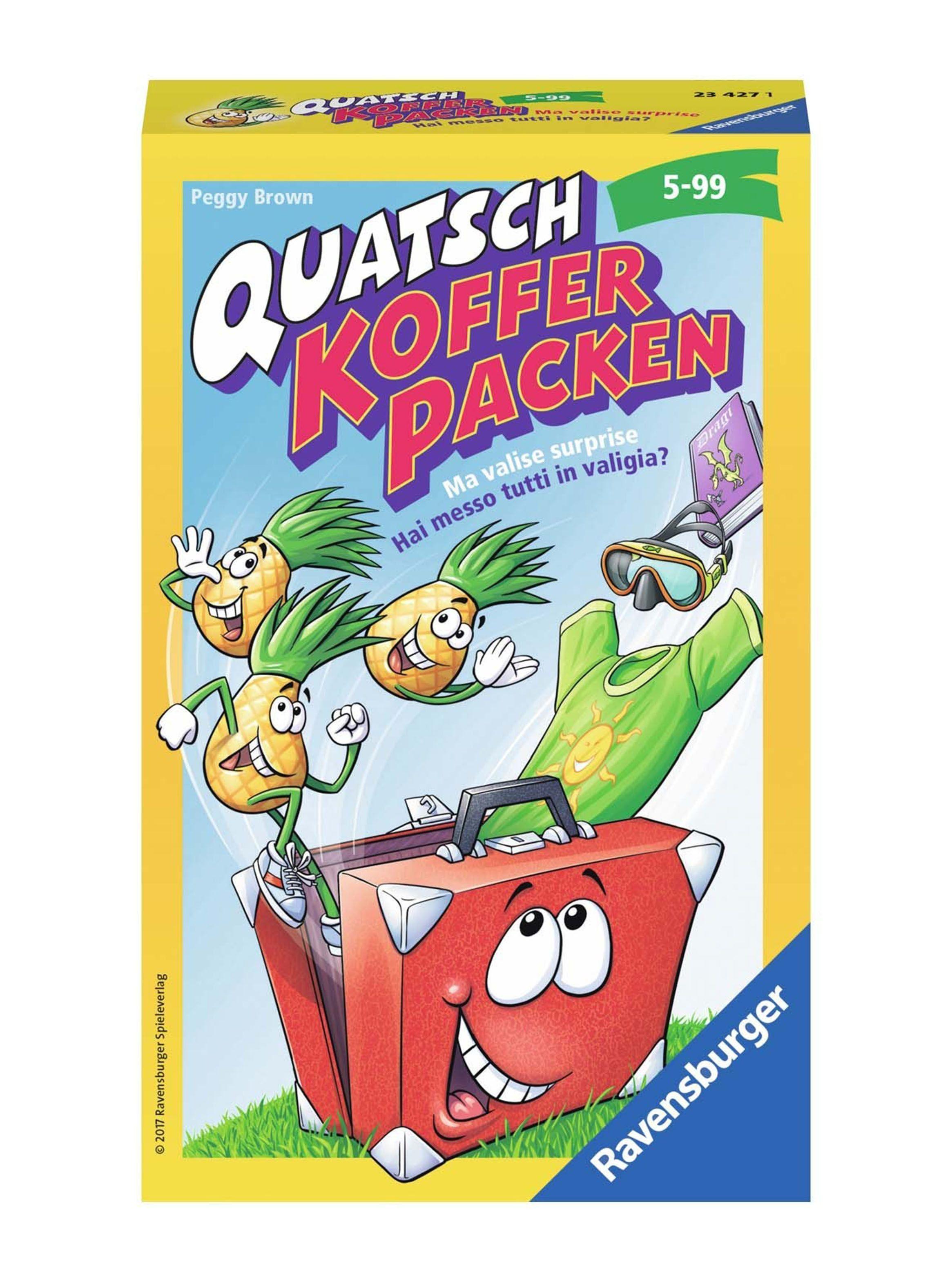 Ravensburger Juego Quatsch Koffer packen Caramba-0