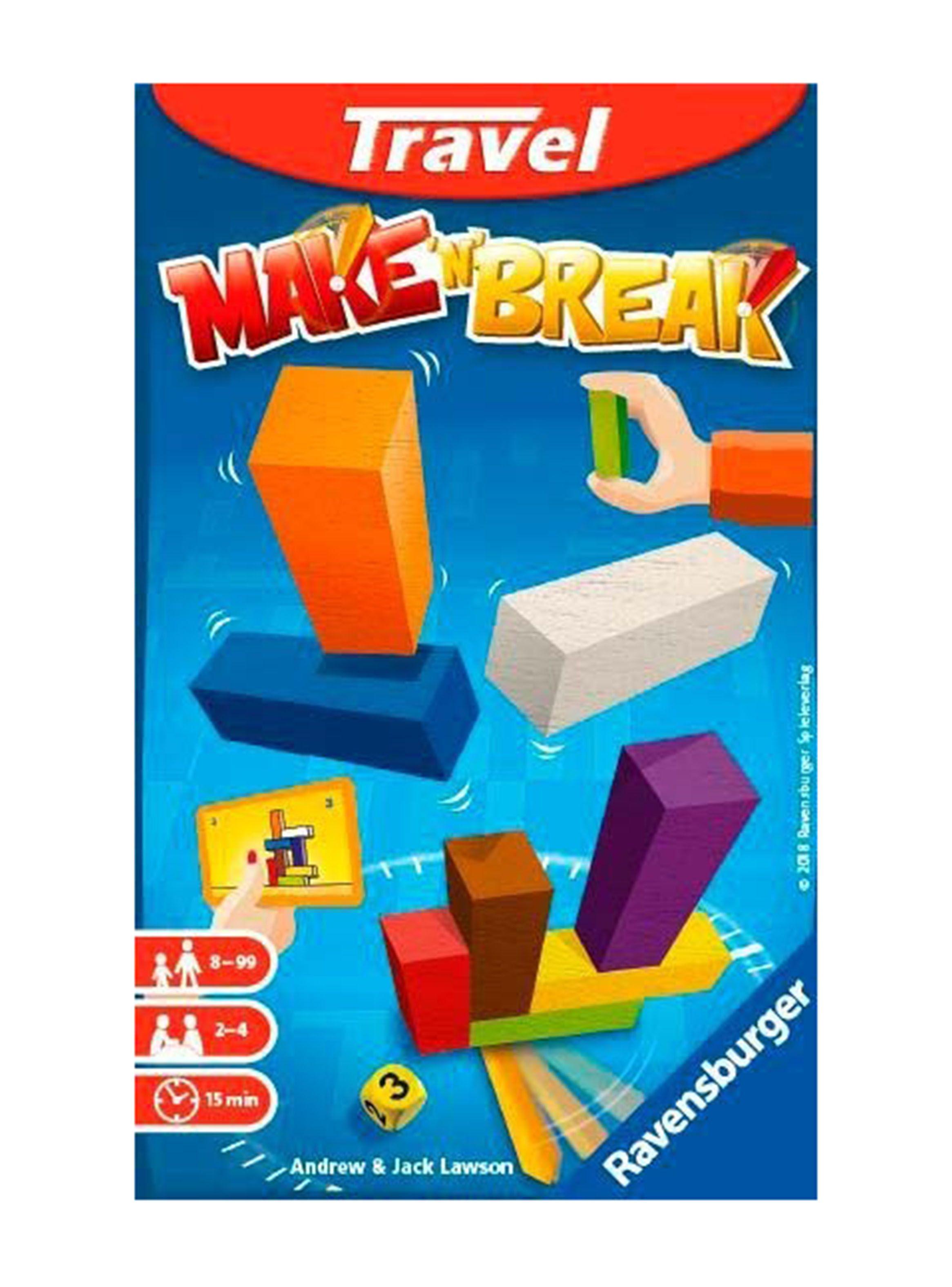 Ravensburger Juego Make n Break edición de viaje Caramba-0