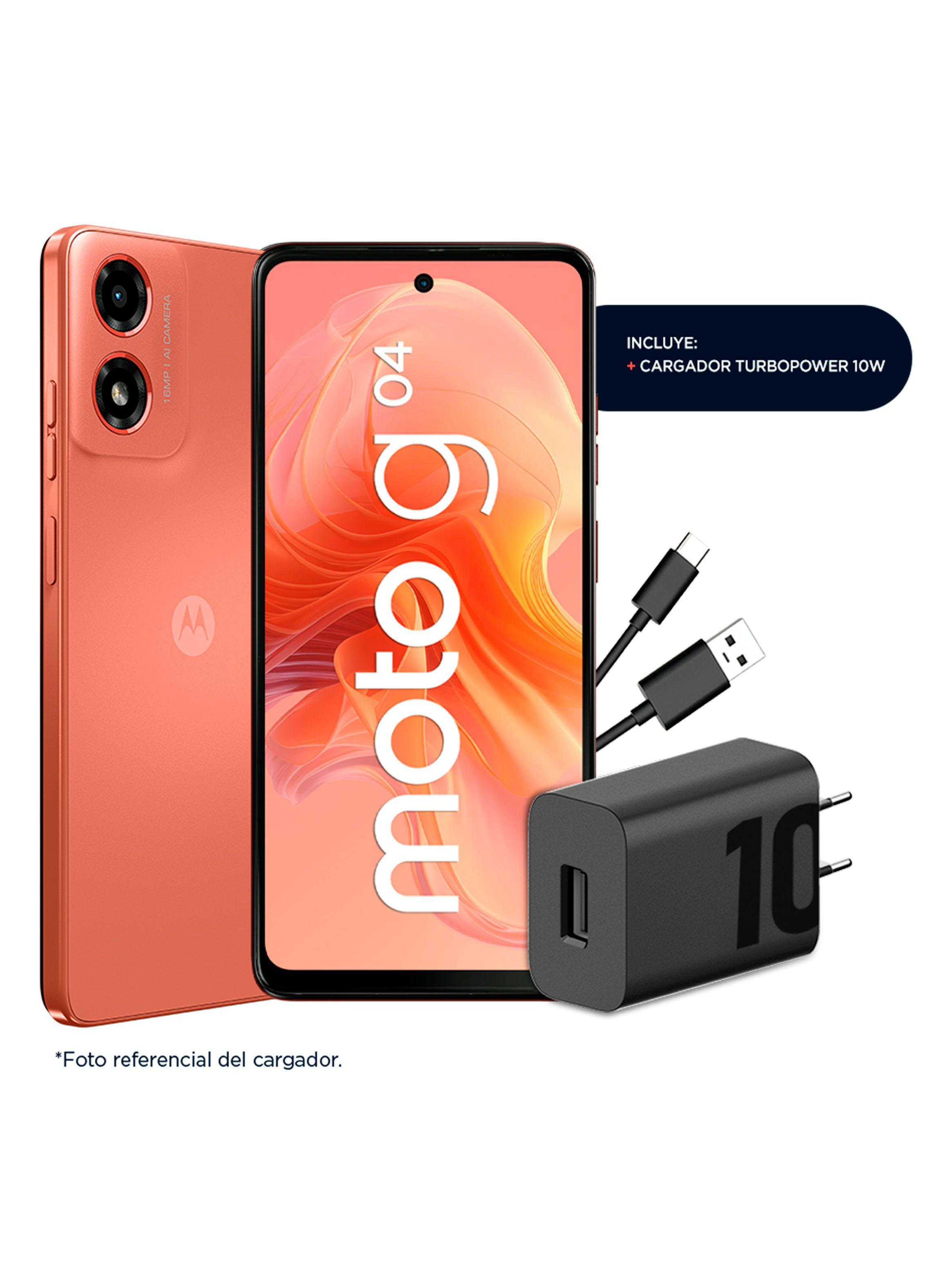 Smartphone Moto G04 128GB 6.6" Naranjo Liberado-1