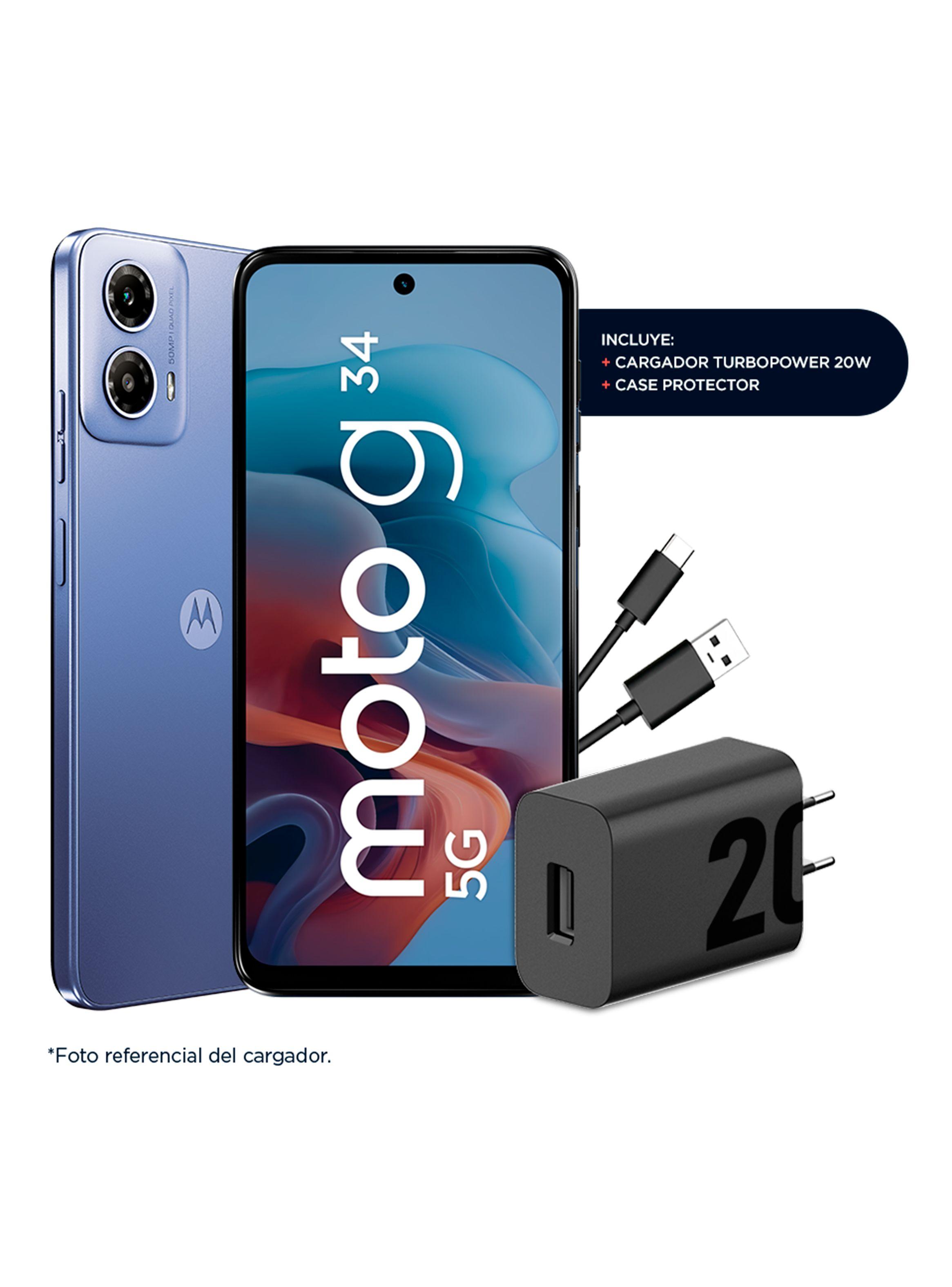 Smartphone Moto G34 5G 256GB 6.5" Azul Liberado-1