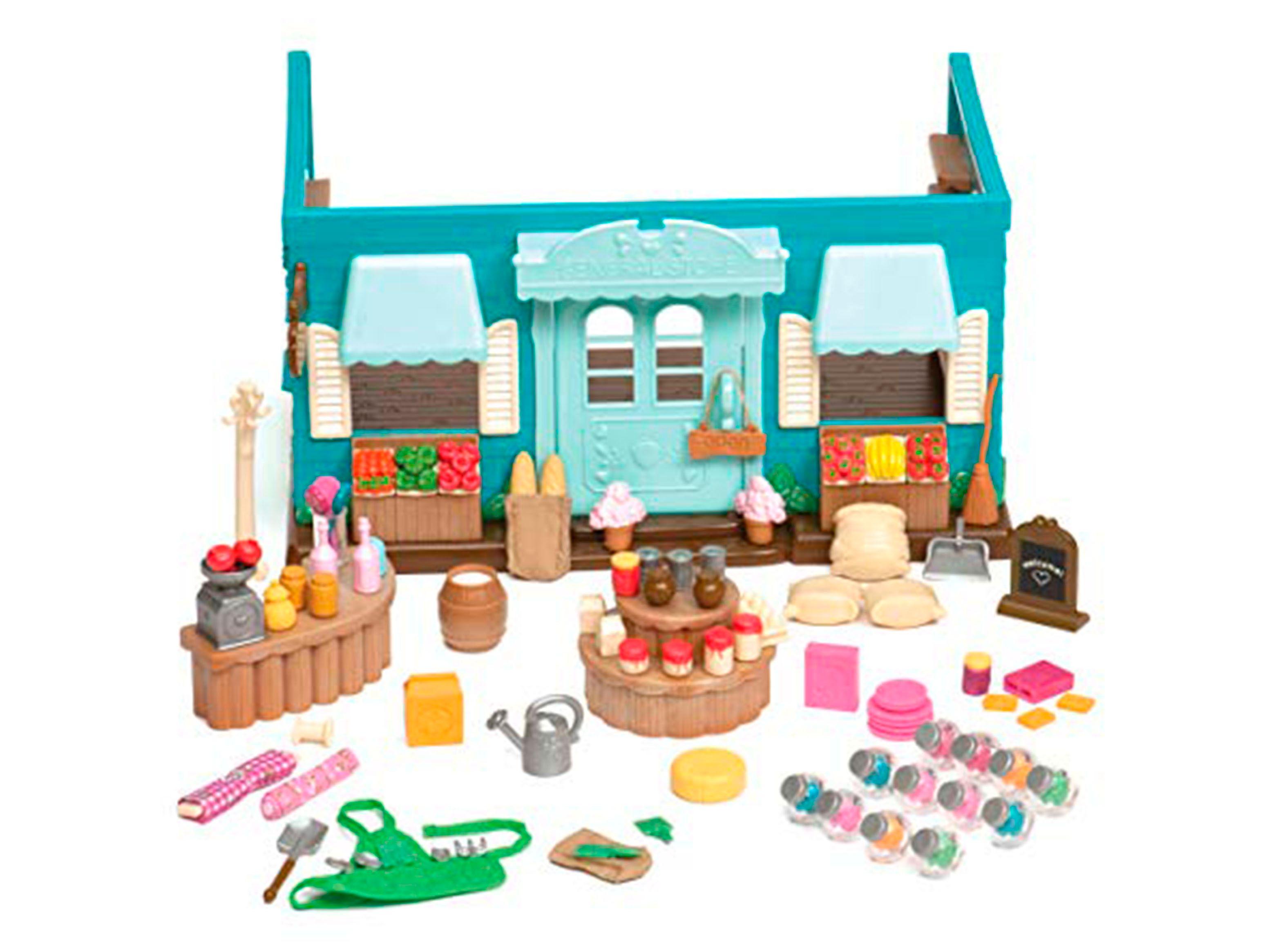 Lil Woodzeez Playset Mercado Caramba-0