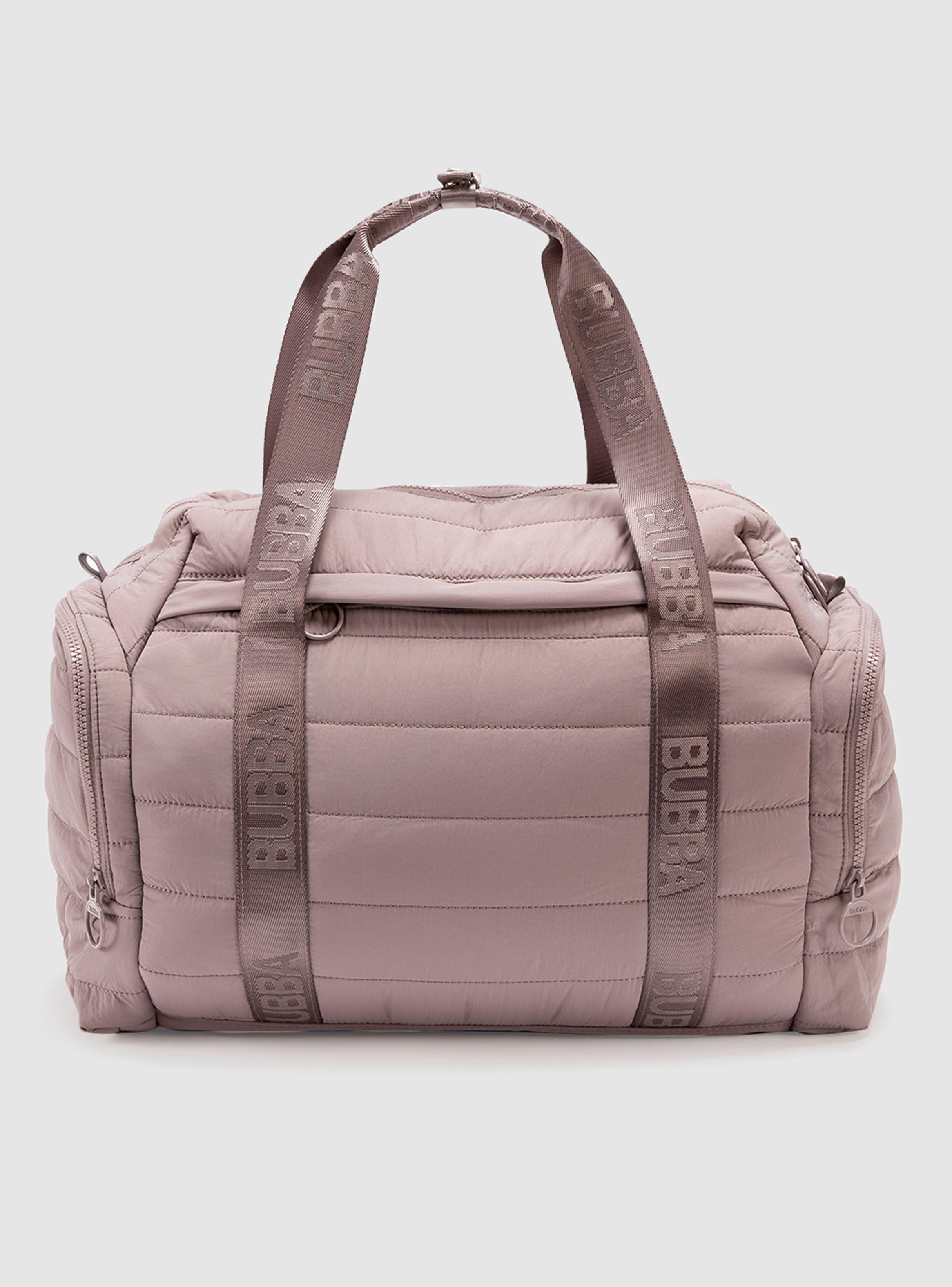 Bolso Duffel Puffer Berry-1