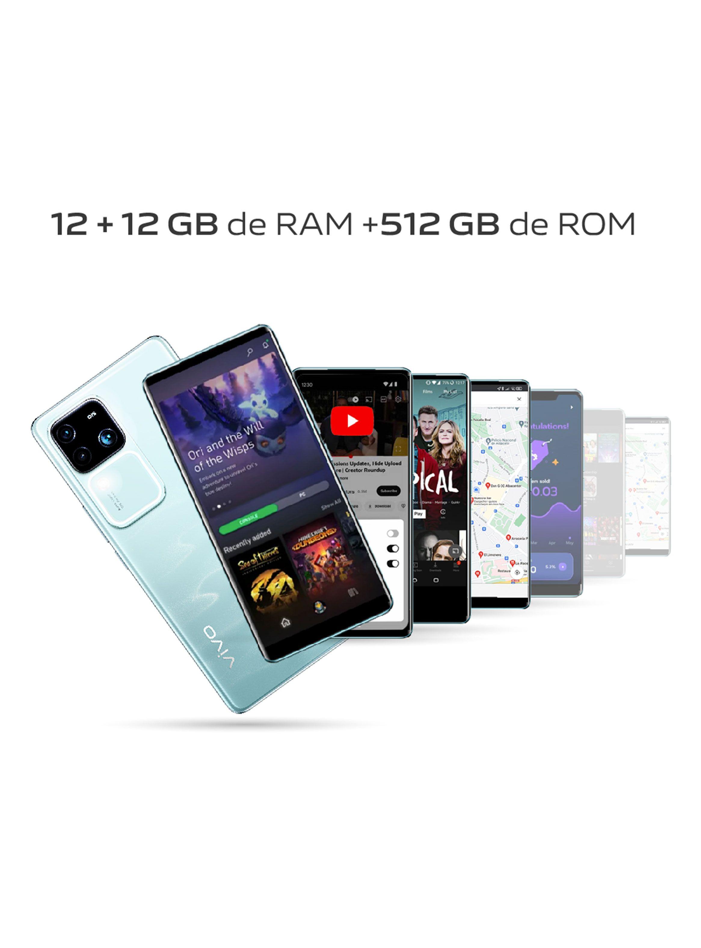 Smartphone V30 512GB 6.8" Liberado Azul-4