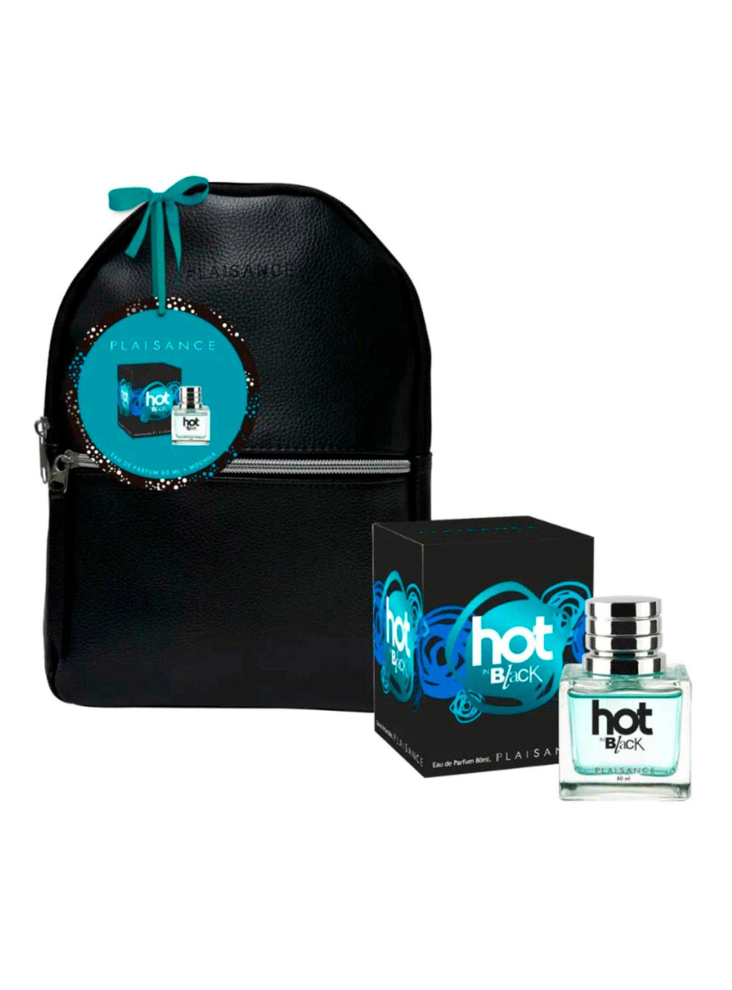 Perfume Hot In Black EDP Mujer80 ml + Mochila-0