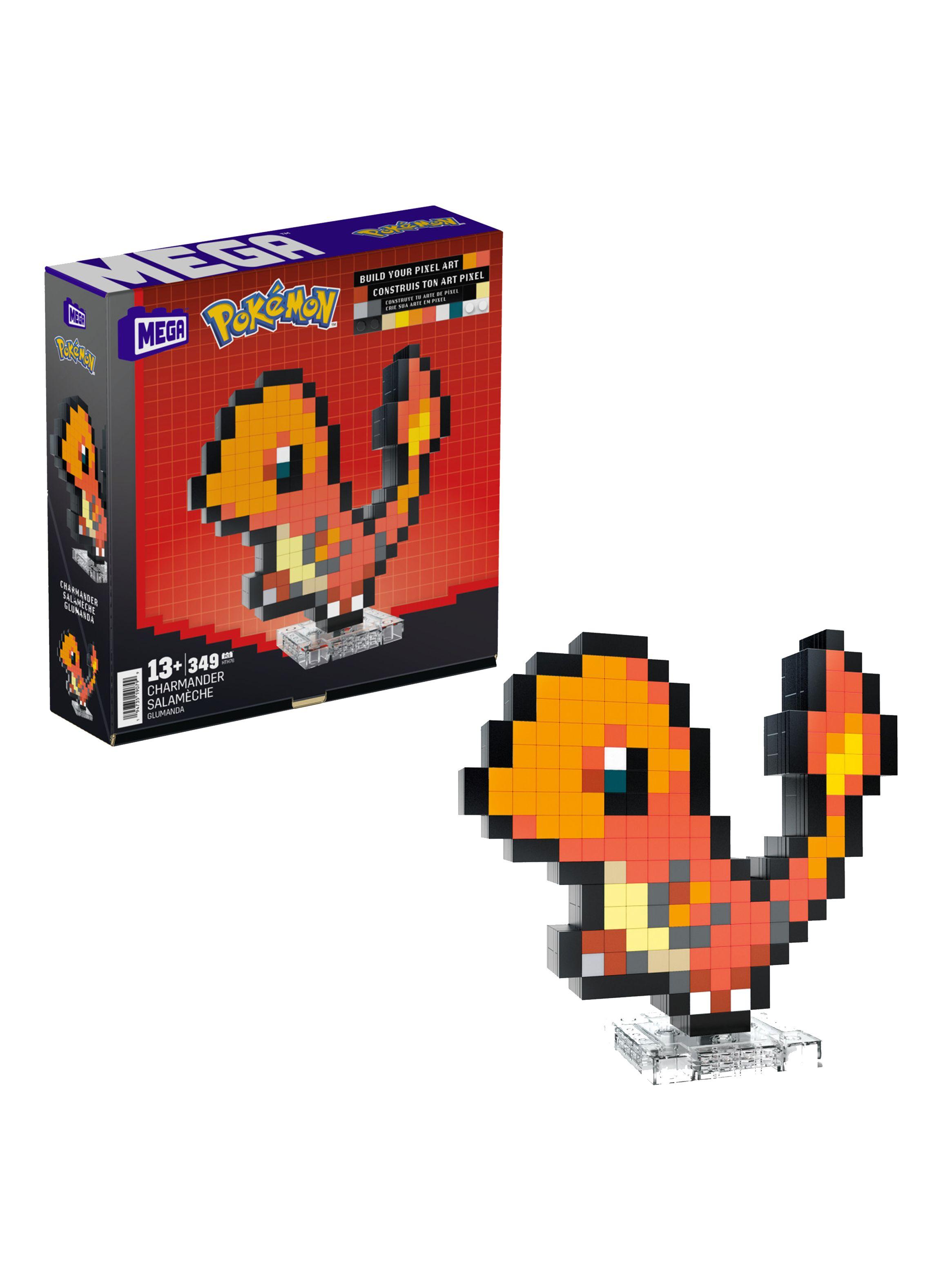 Set de Construcción Pokémon Charmander Pixel Art-0