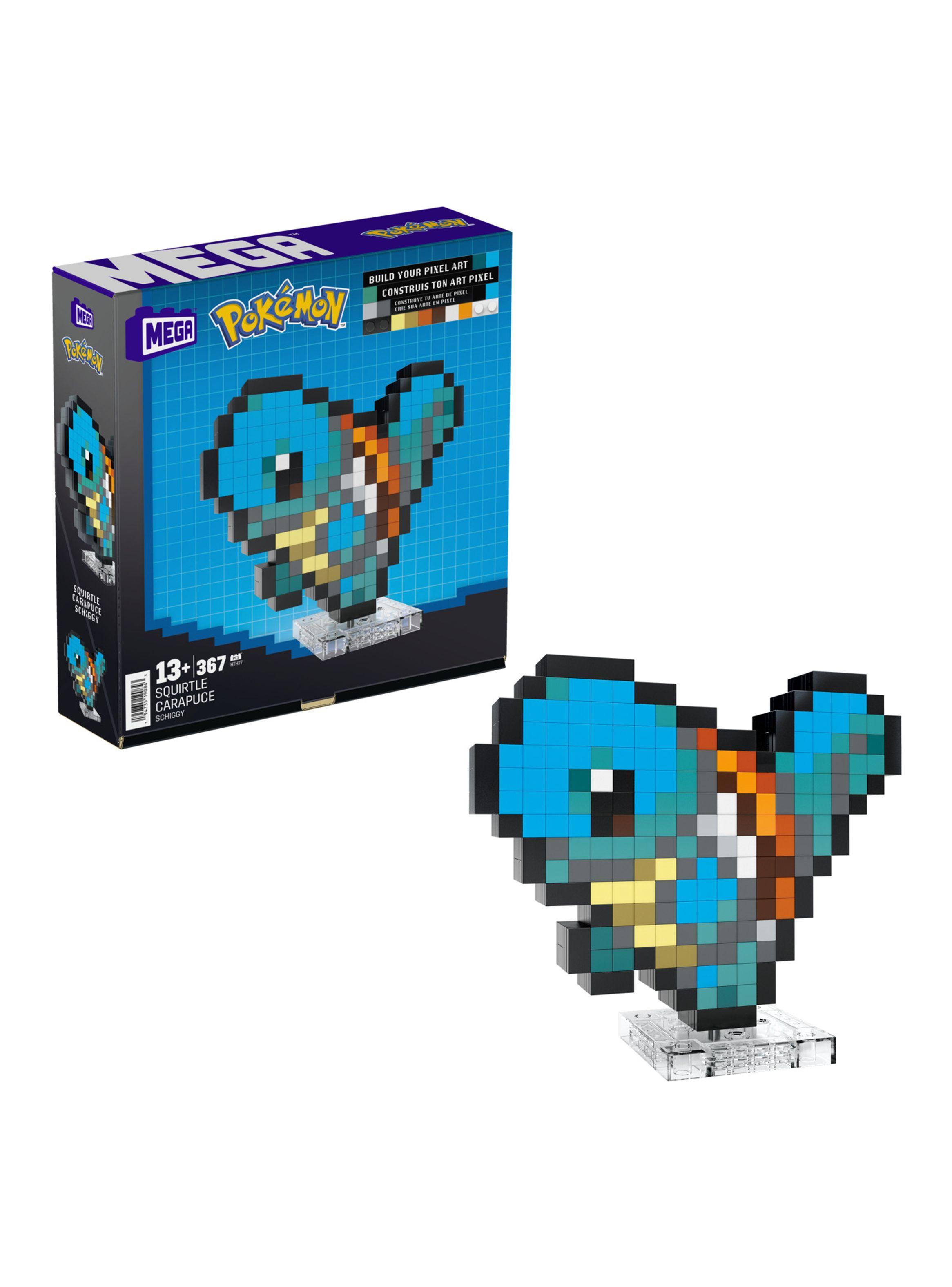Set de Construcción Pokémon Squirtle Pixel Art-0