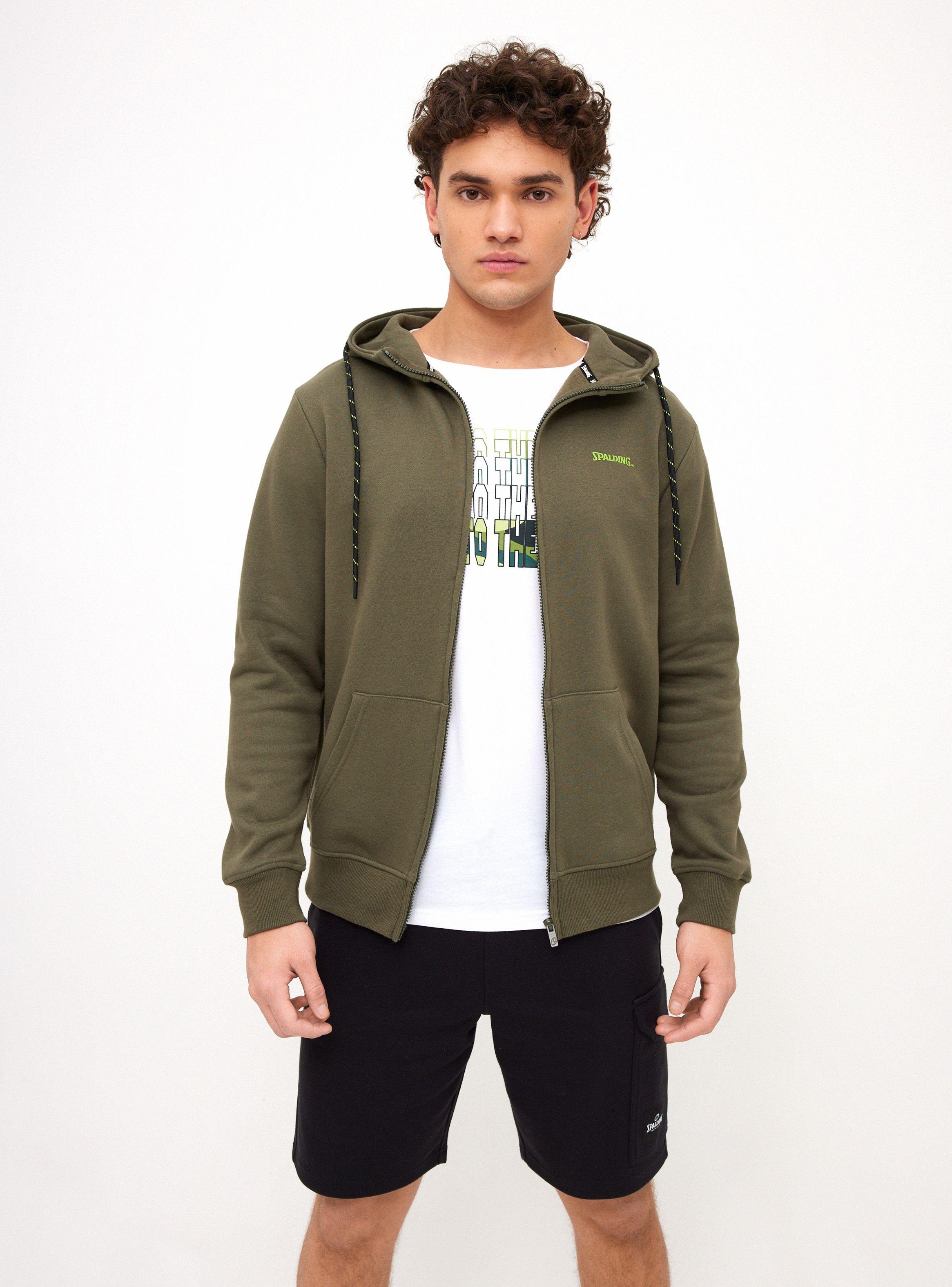 Polerón Diseño Capucha y Cierre Hombre-0