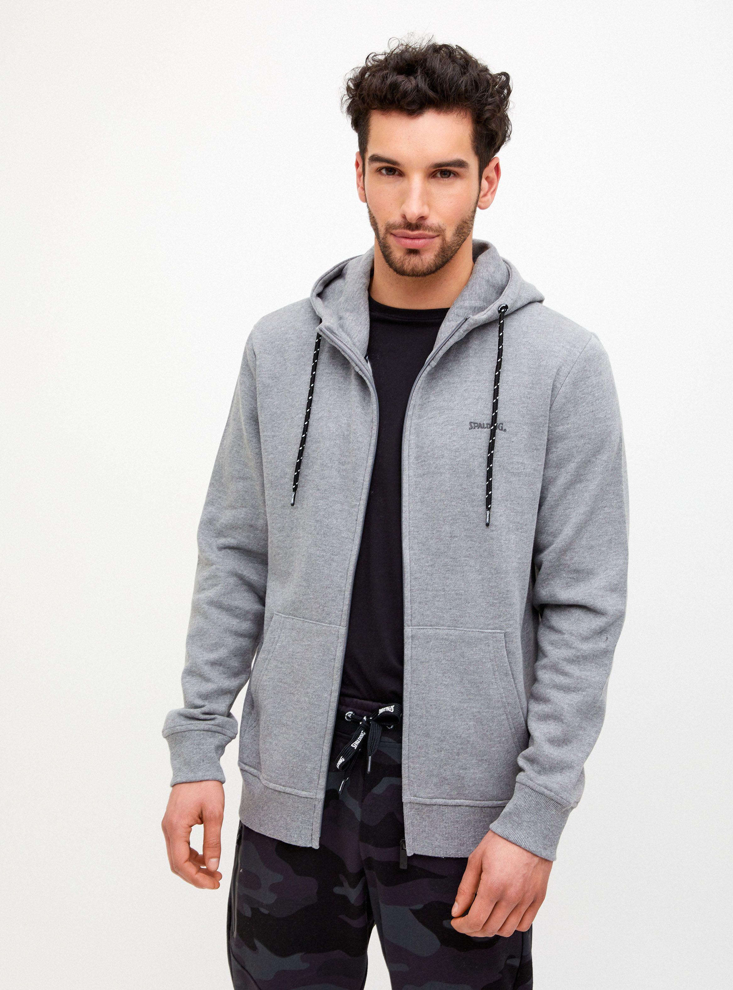 Polerón Diseño Capucha y Cierre Hombre-0