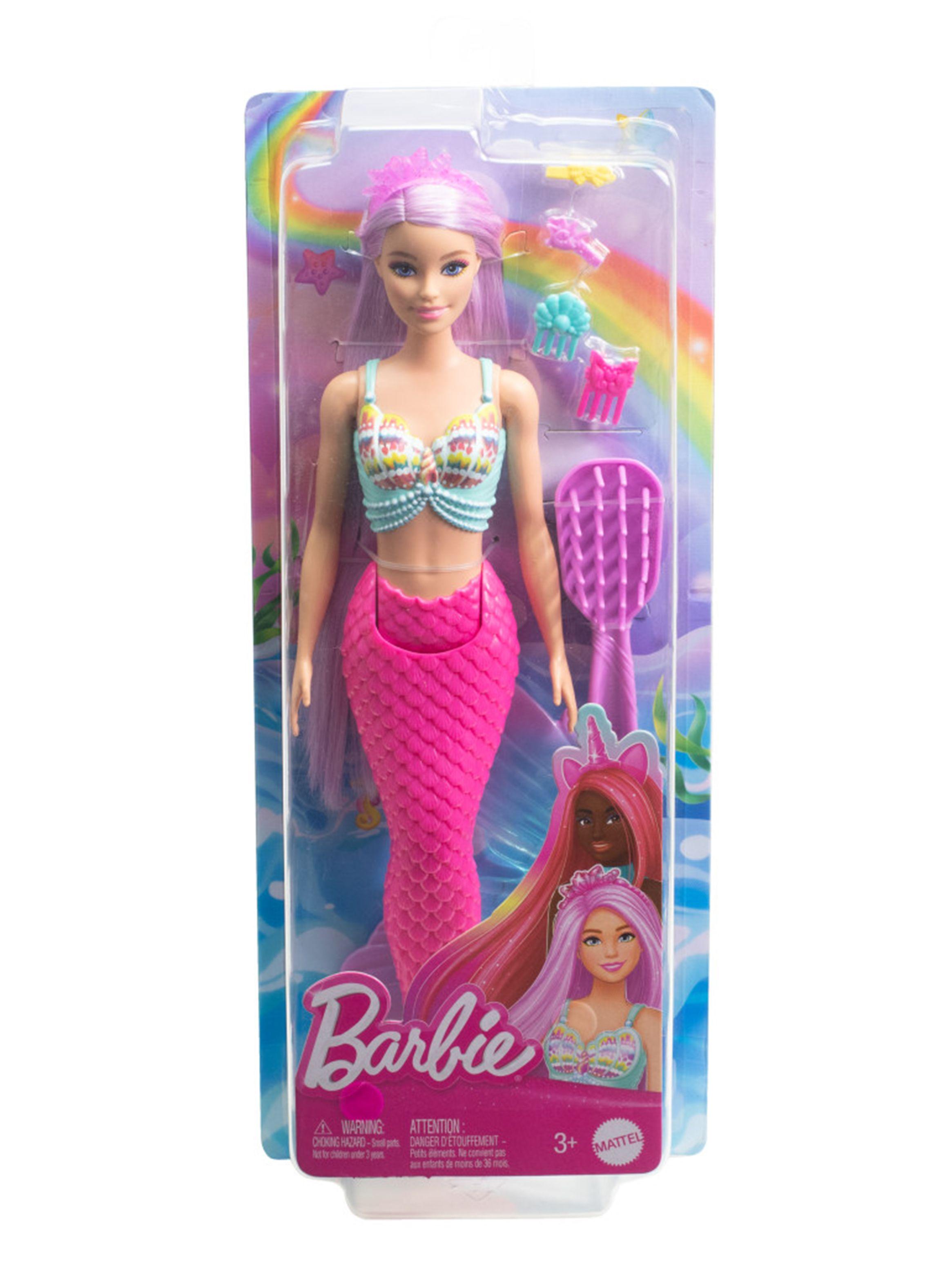 Muñeca Cabello Largo de Ensueño Fantasía + Accesorios-3