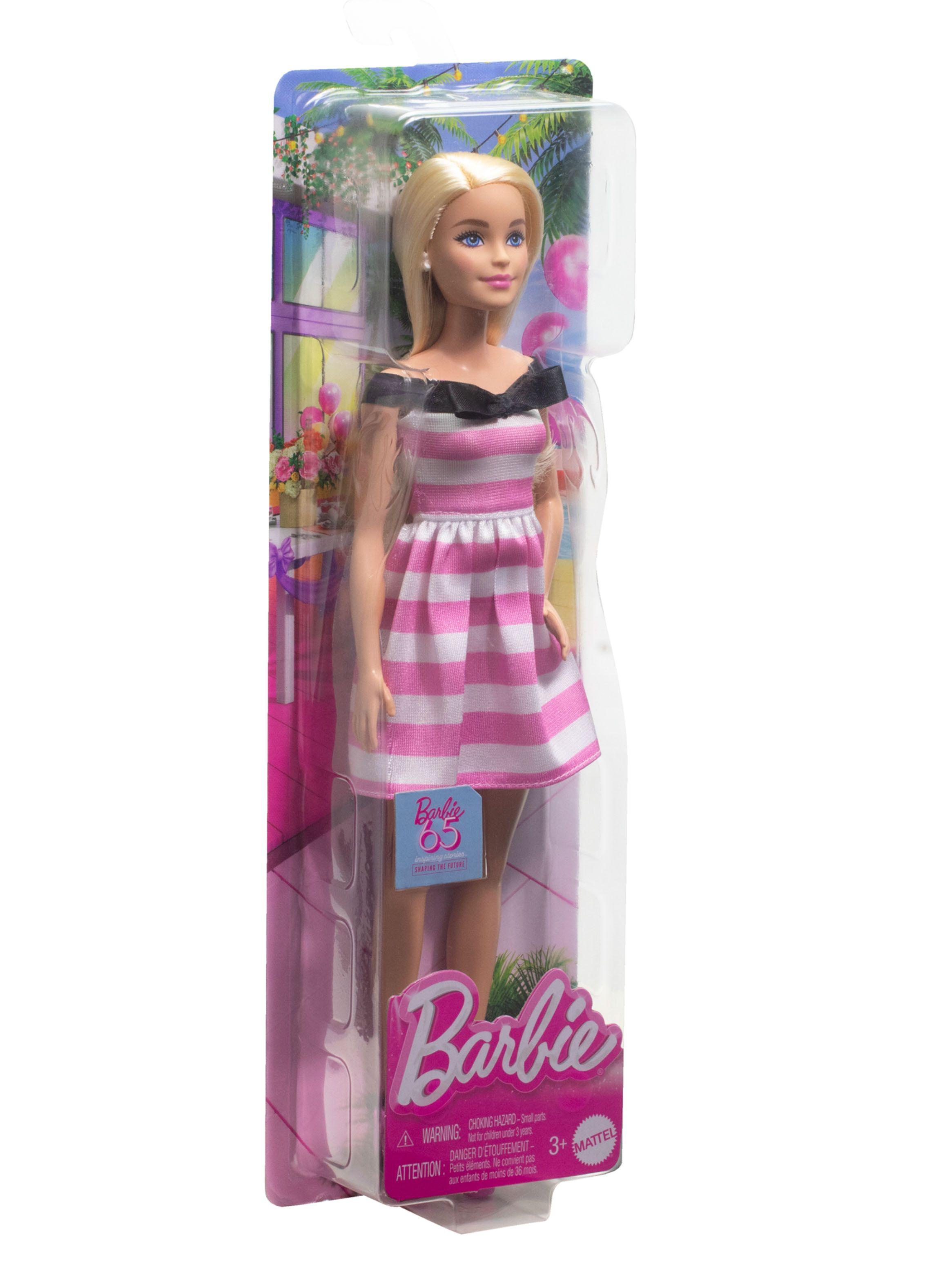 Muñeca Vestido Blanco y Rosa Edición 65 Aniversario-4