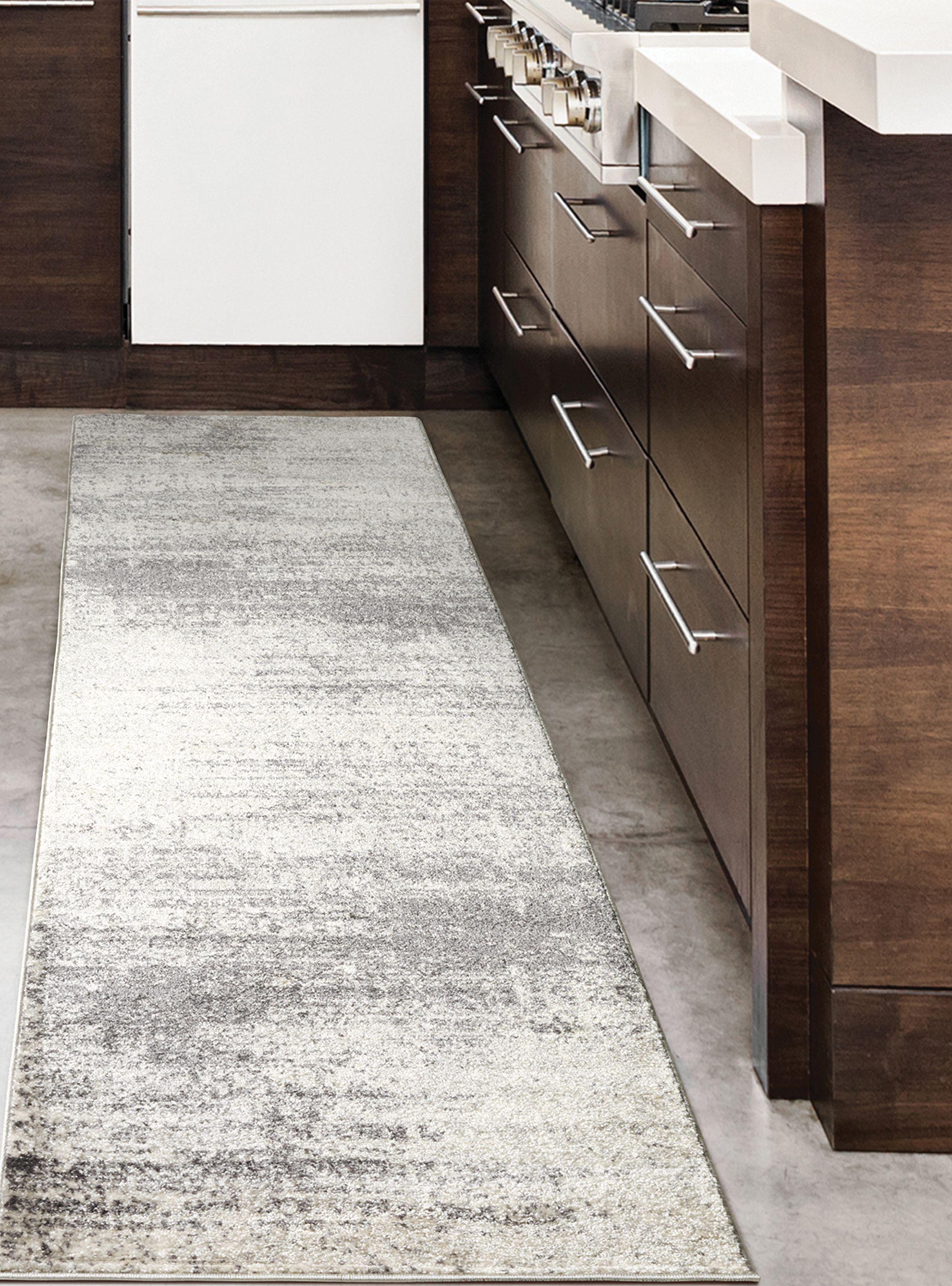 Alfombra Pasillo 72 x 427 cm Gris-2