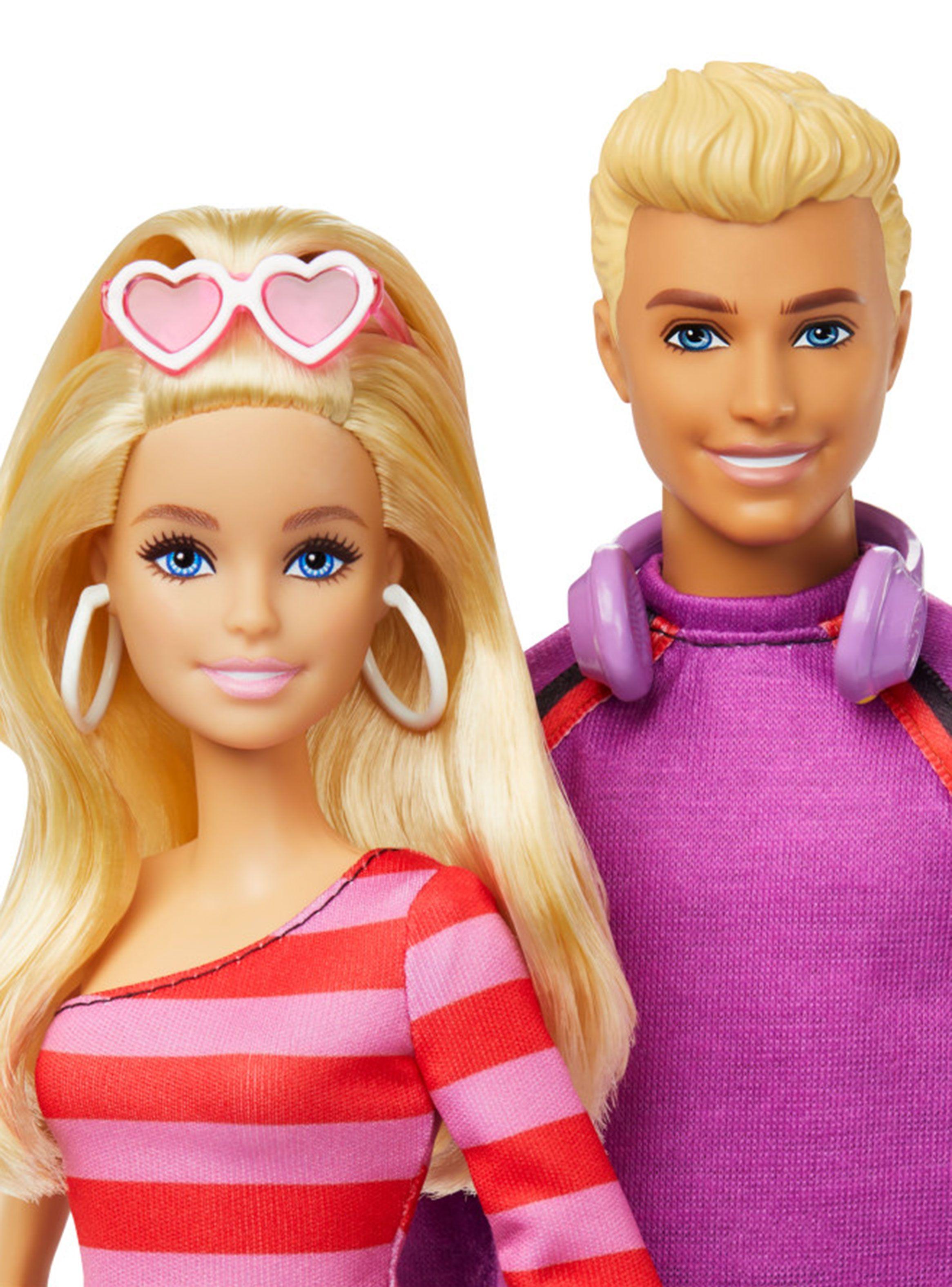 Muñecos Barbie y Ken en Patines 65 Aniversario Fashionista-3