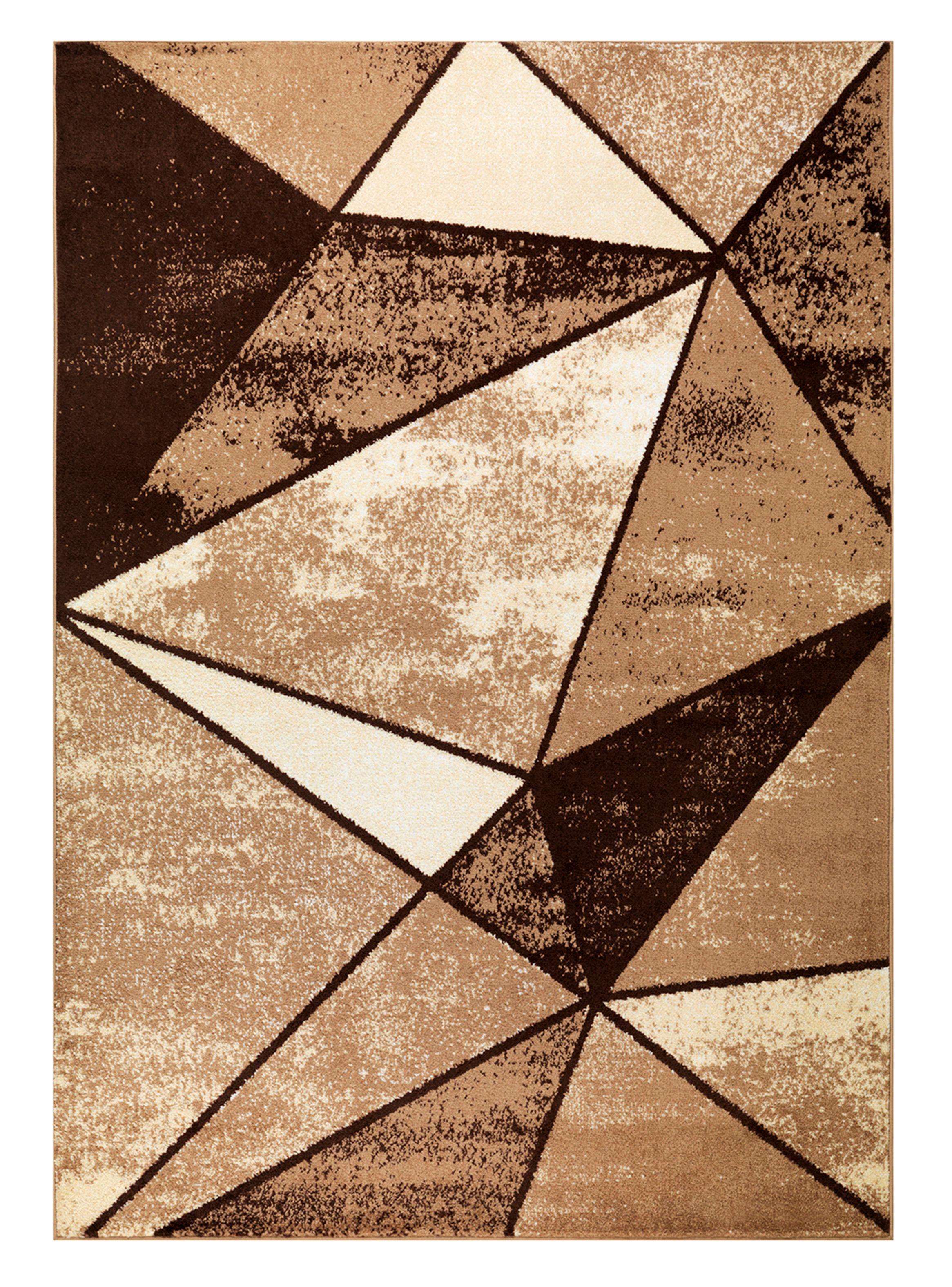 Alfombra Amigo 120 x 180 cm Beige Geométrico-0