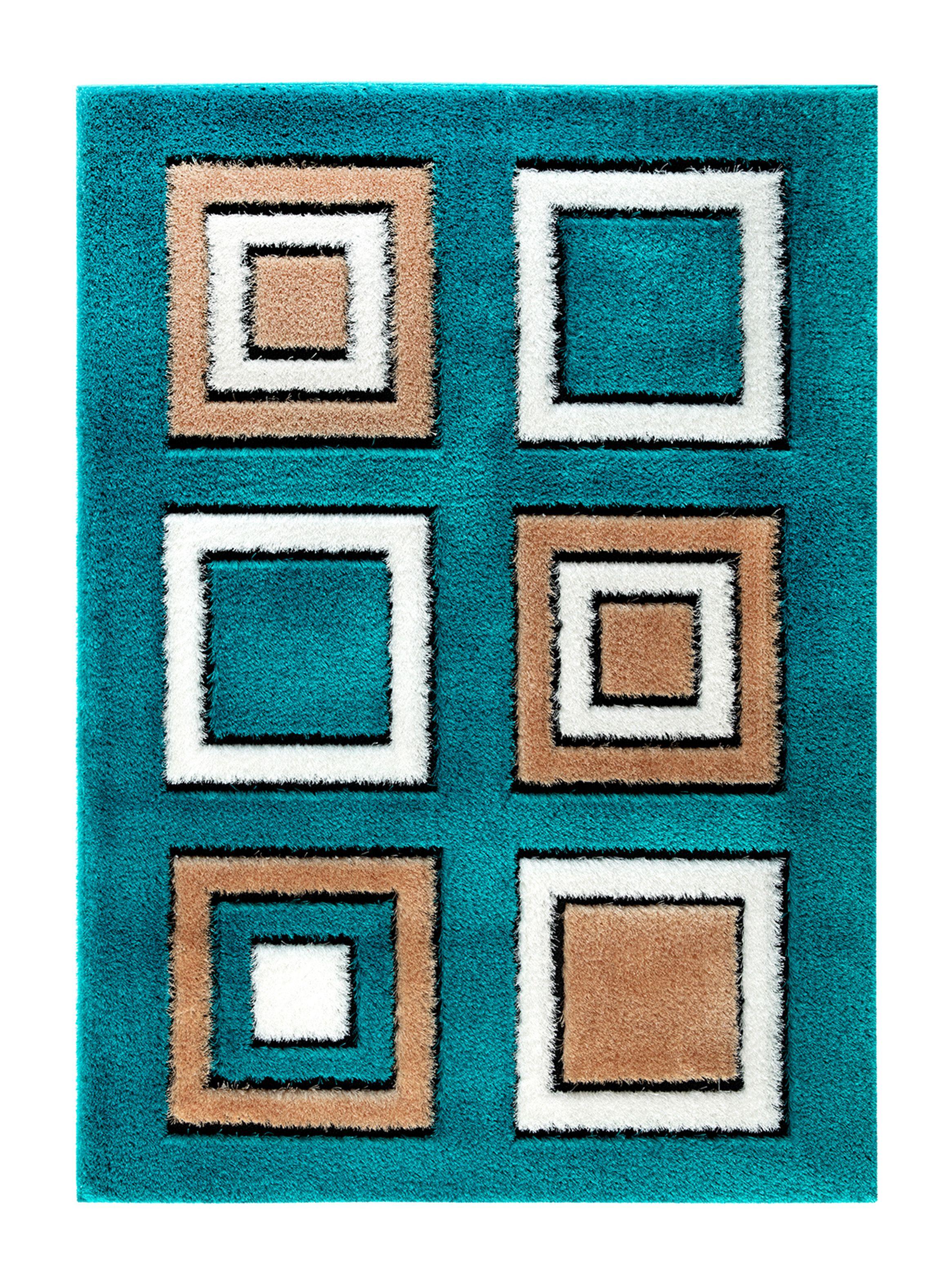 Alfombra Exclusive 150x200 cm Turquesa D1-0