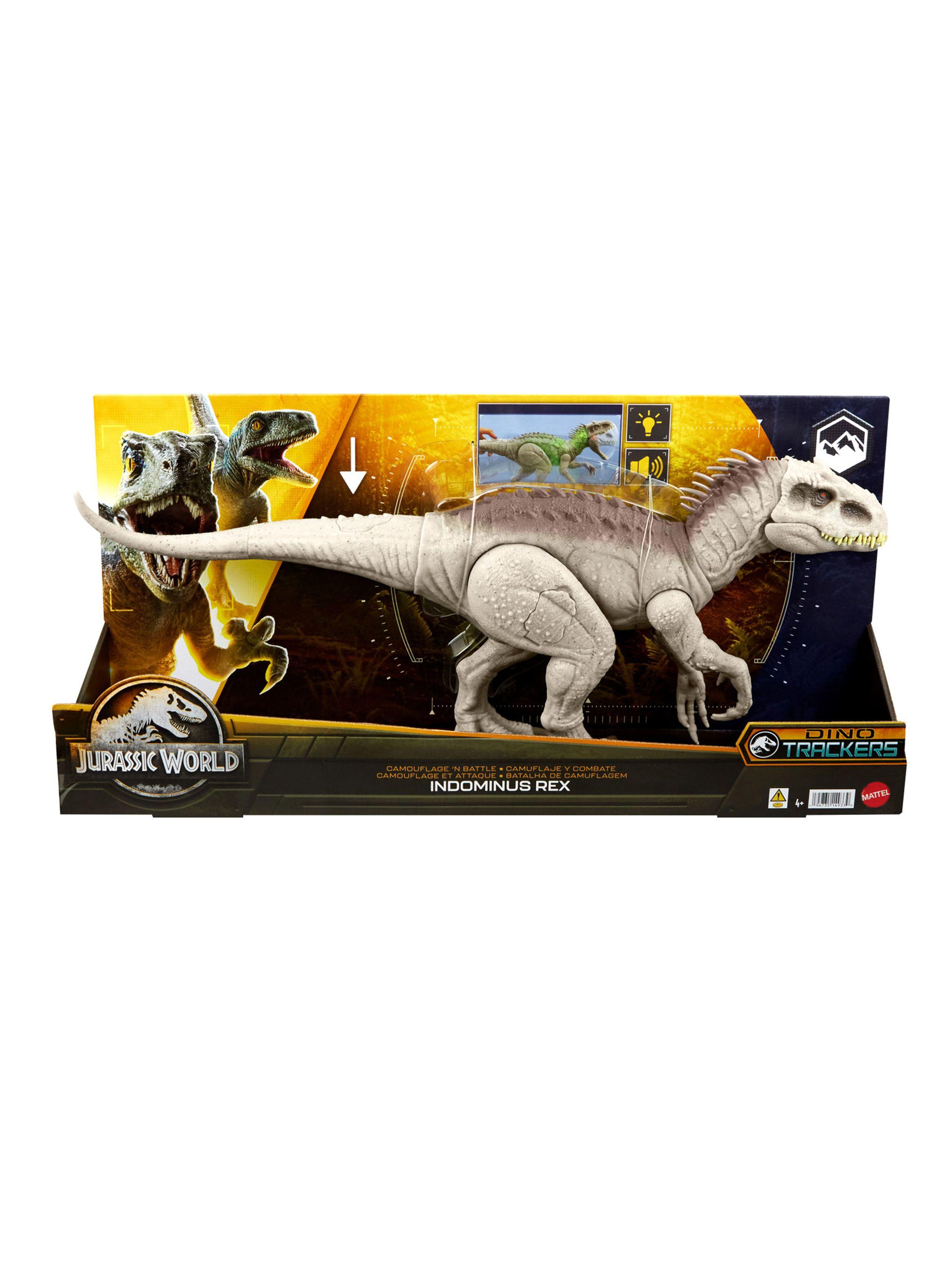 Dinosaurio de Juguete Indominus Rex Camuflaje y Ataque-1