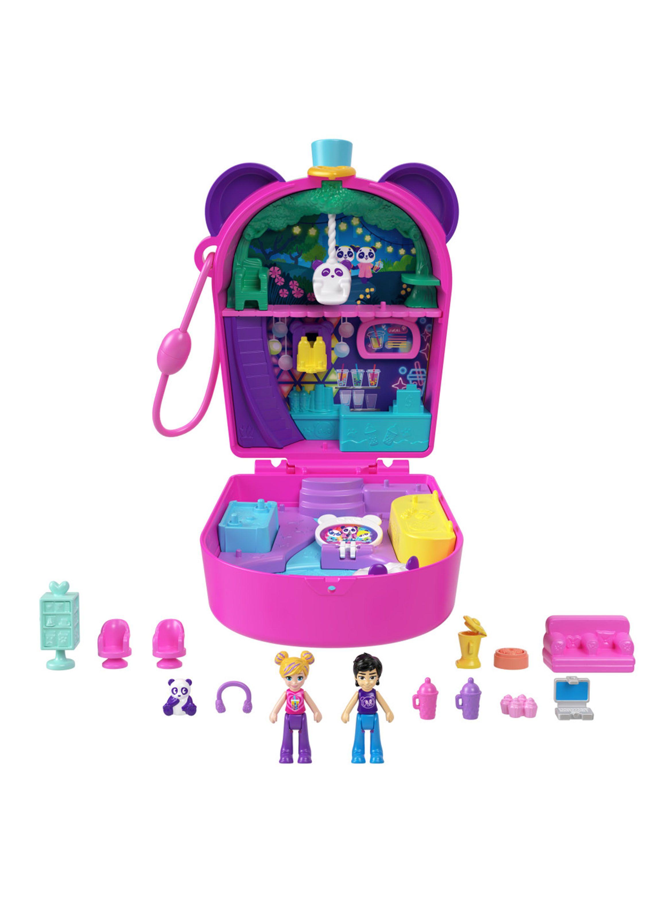 Set de Juego Compacto Mundo Sorpresa Pandita Día de Té-3
