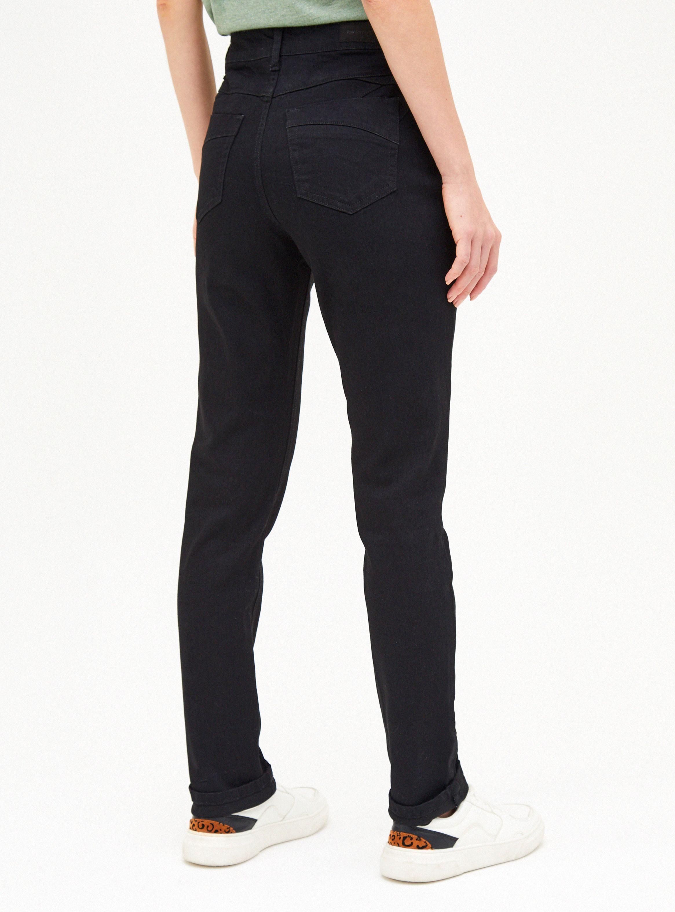 Jeans Tiro Medio con Tachas-1