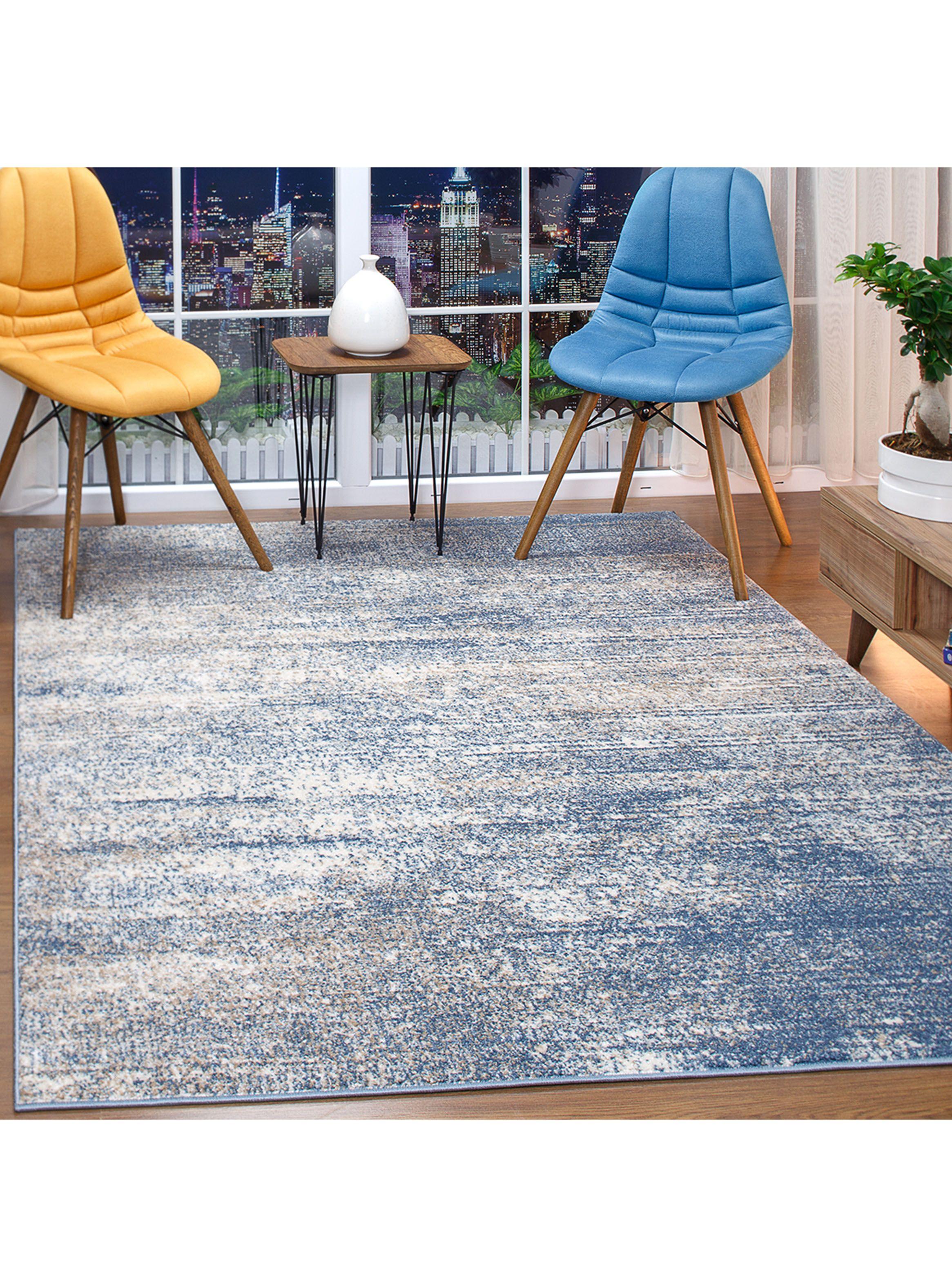 Alfombra 300 x 400 cm Florida Azul-1