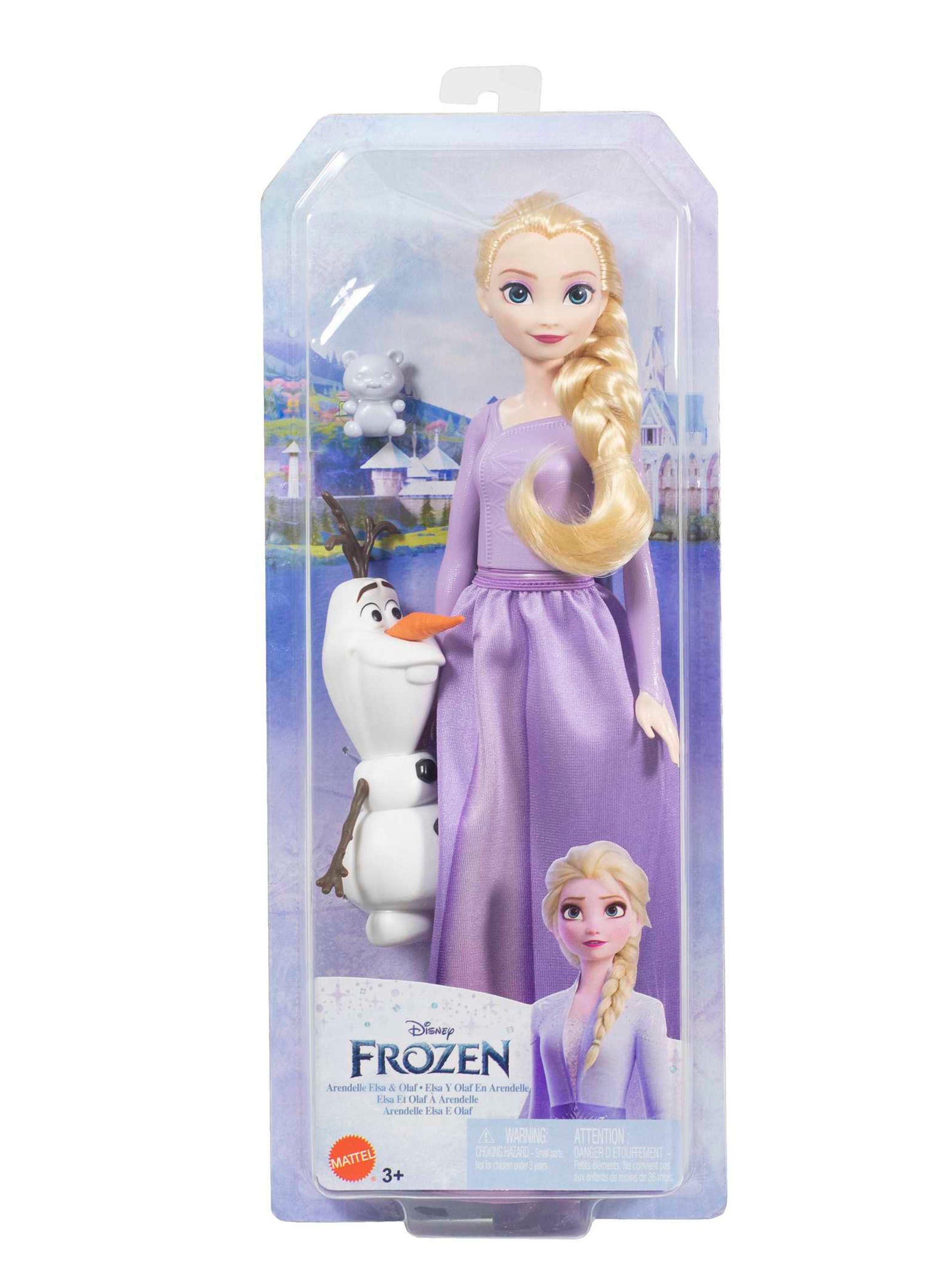 Muñeca Elsa y Olaf Frozen Aventuras Heladas-1