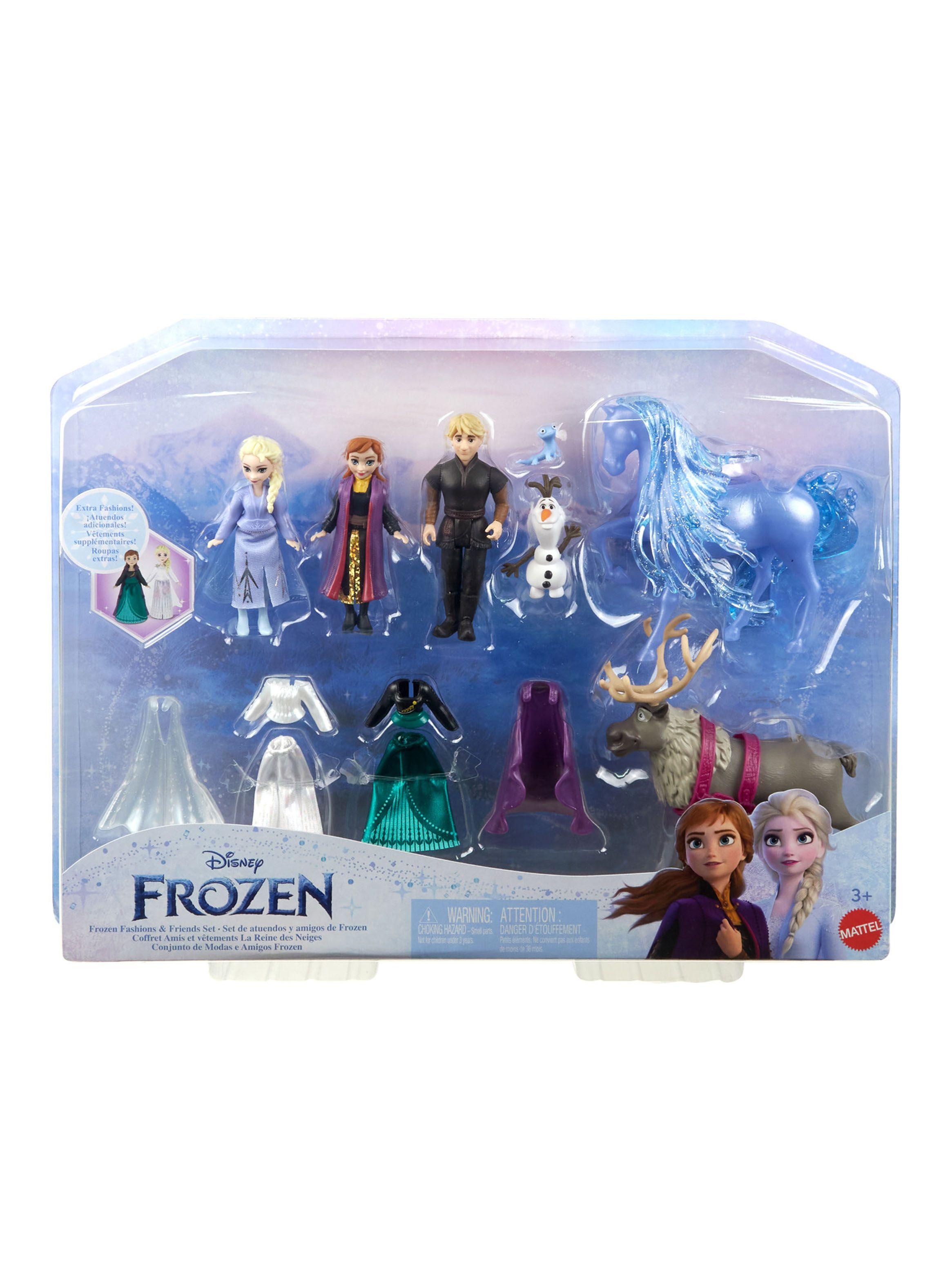 Set de Juego Modas y Amigos con Muñecas Anna y Elsa-0