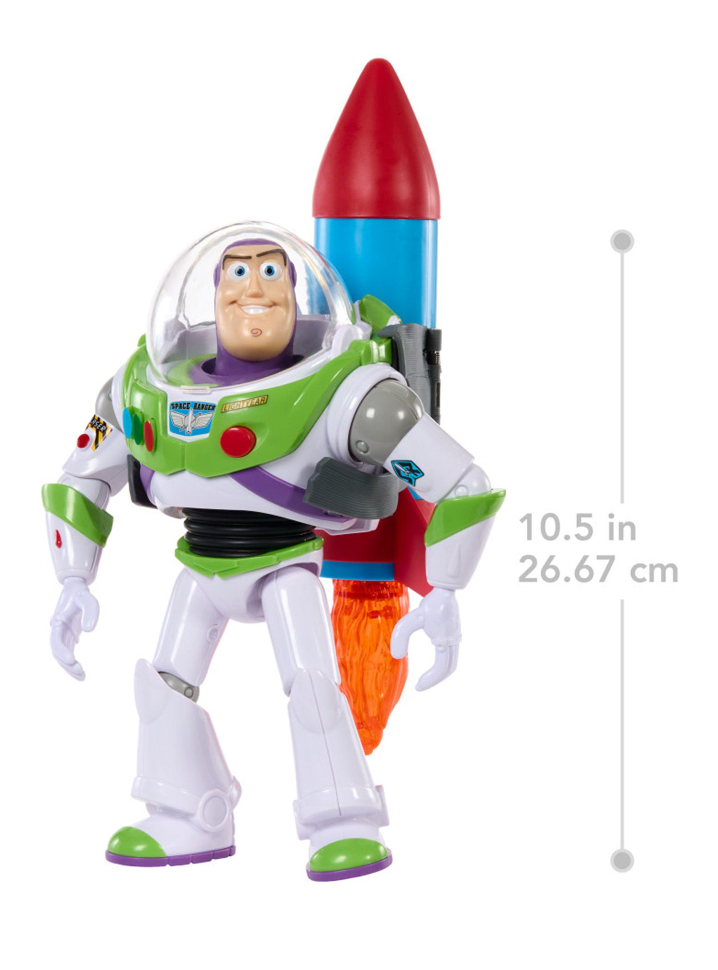 Figura de Acción Buzz con Cohete 12"-4