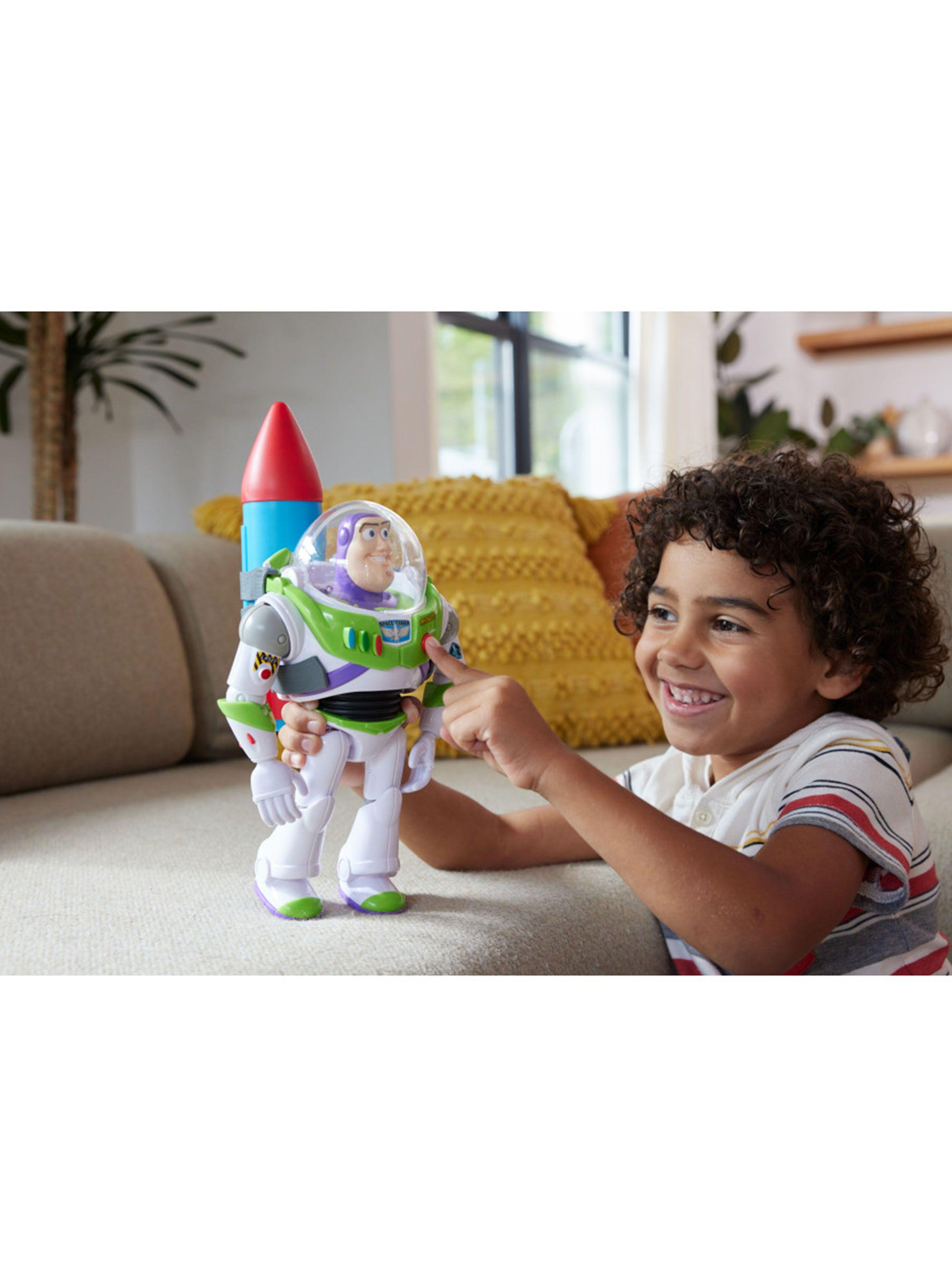 Figura de Acción Buzz con Cohete 12"-5
