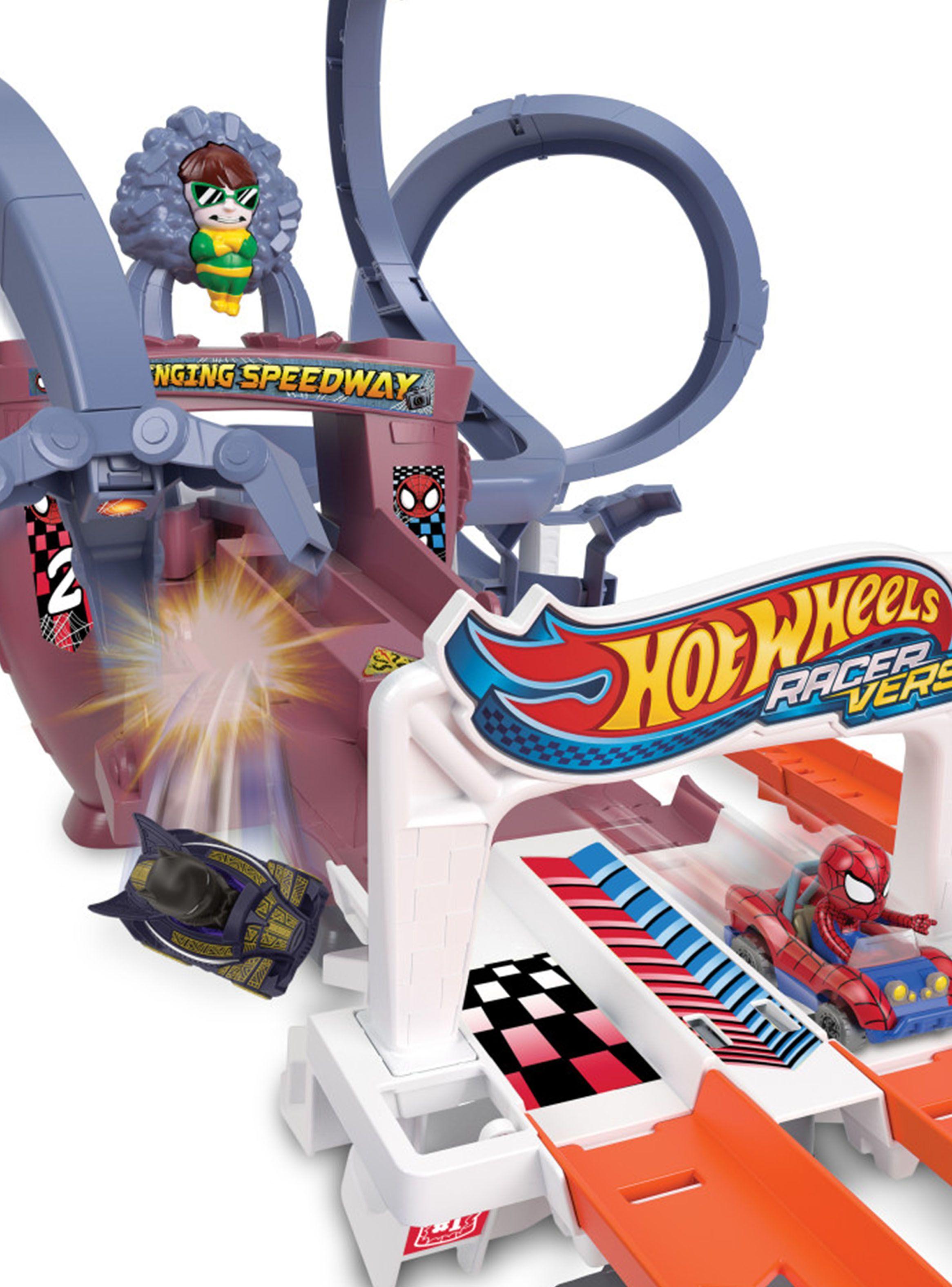 Pista de Juguete Spiderman Máxima Velocidad RacerVerse-4