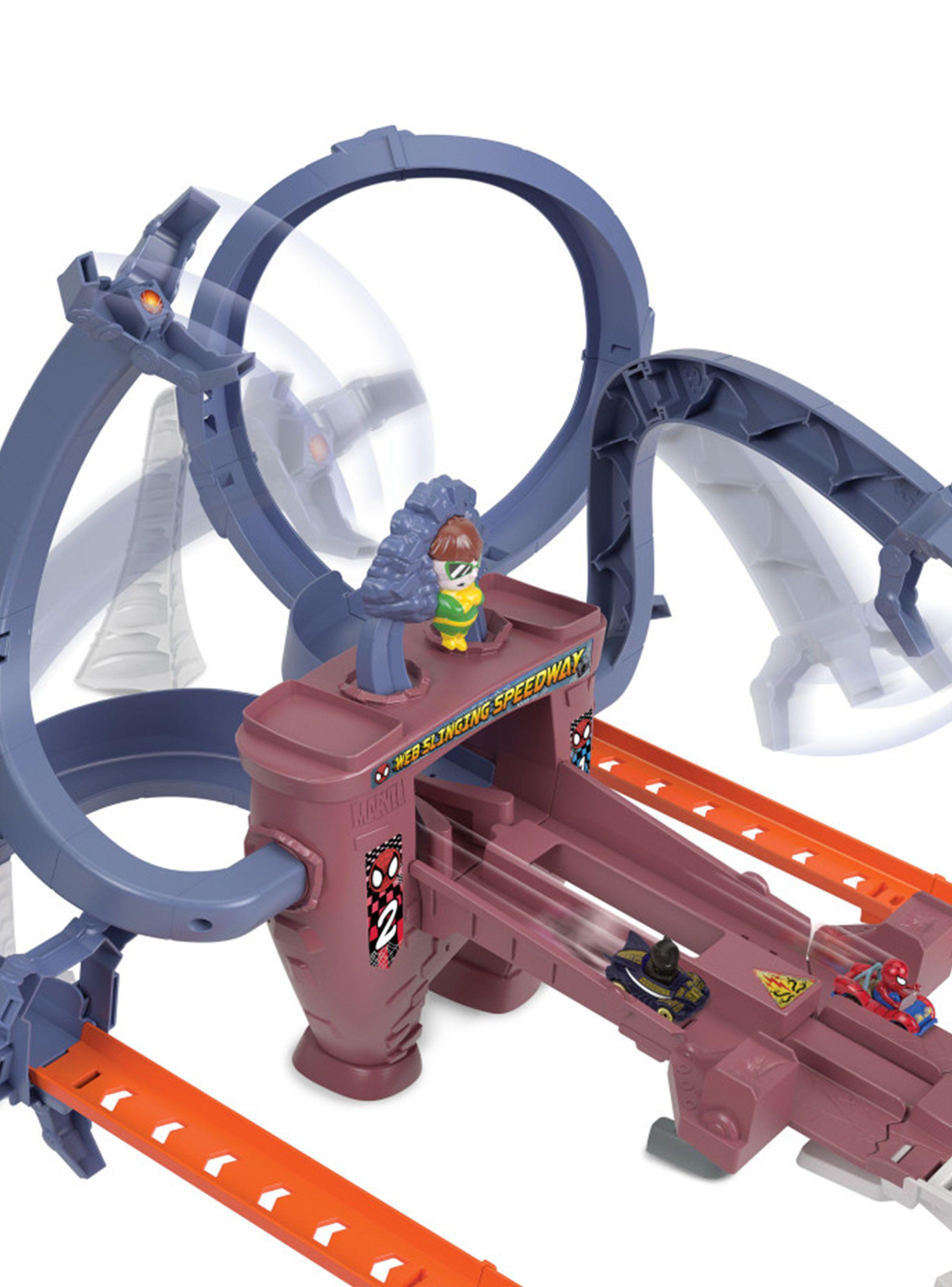 Pista de Juguete Spiderman Máxima Velocidad RacerVerse-3