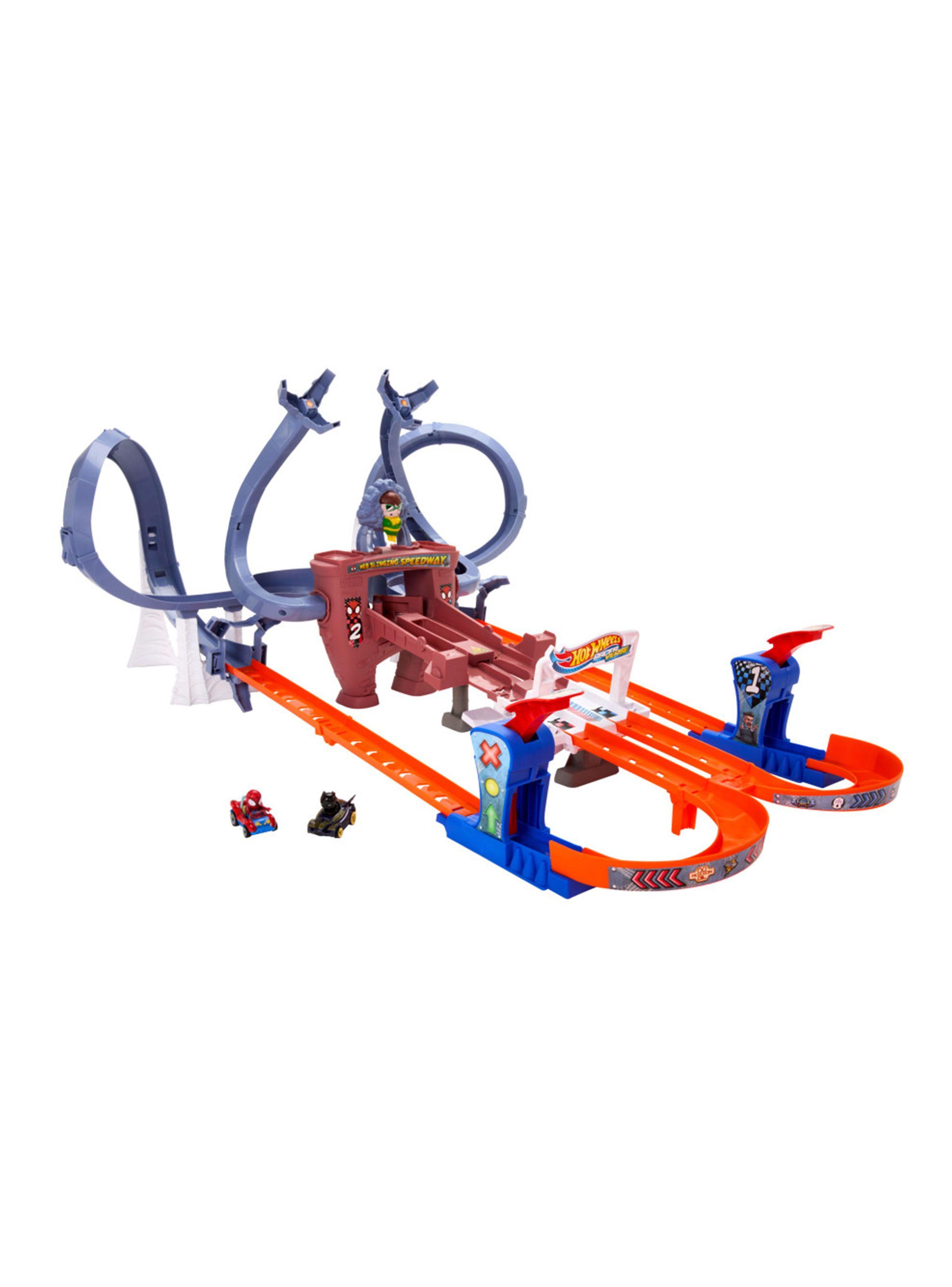 Pista de Juguete Spiderman Máxima Velocidad RacerVerse-1