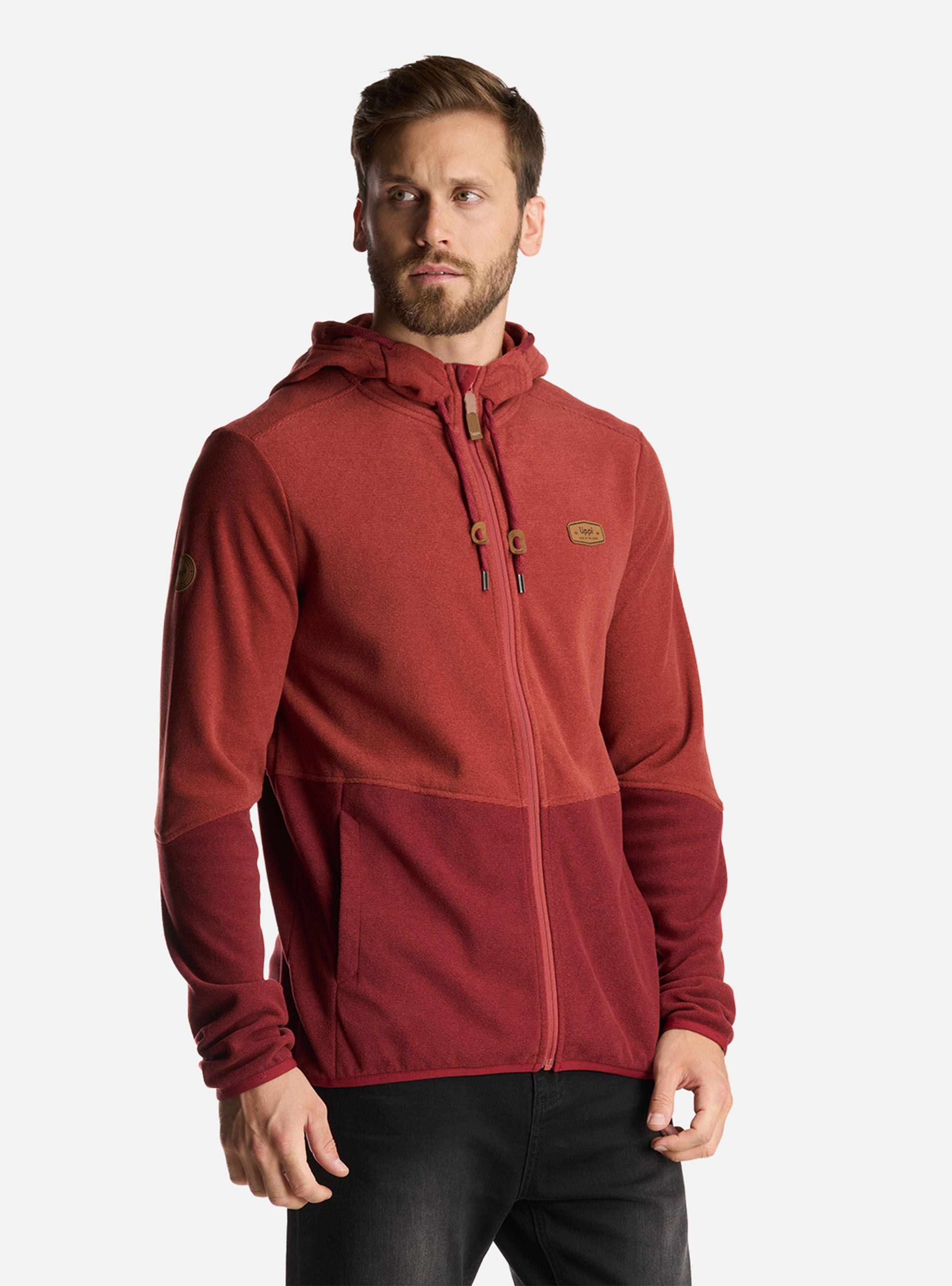 Polerón Manga Larga Stripes Nano-F Full Zip Hoody de Lippi